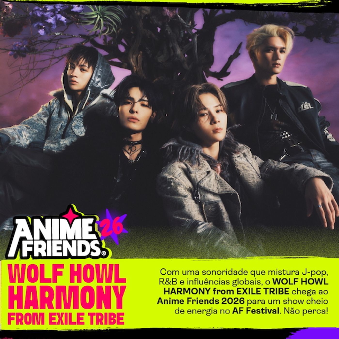 WOLF HOWL HARMONY、アジアポップカルチャーの祭典『Anime Friends 2026』出演　ブラジルでの初ライブに episode artwork