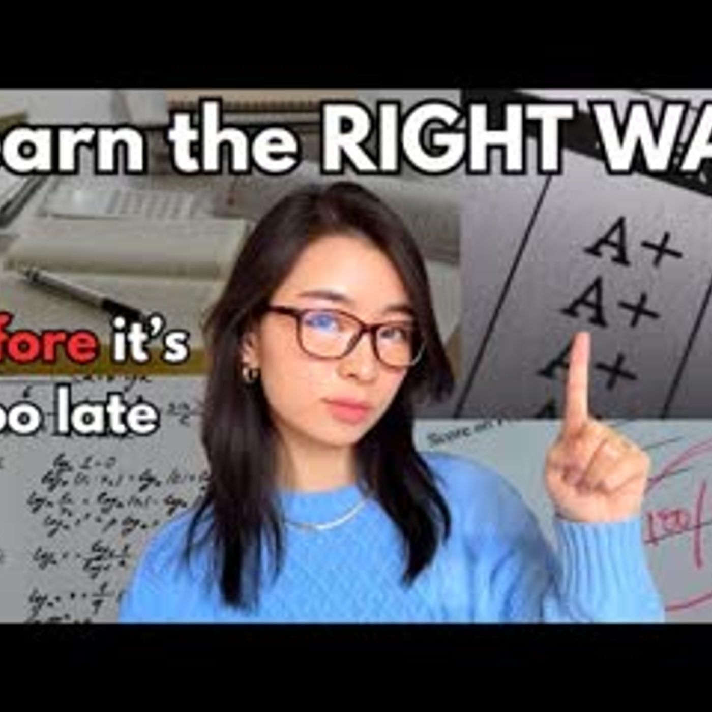 You're not dumb How to ACTUALLY study episode artwork