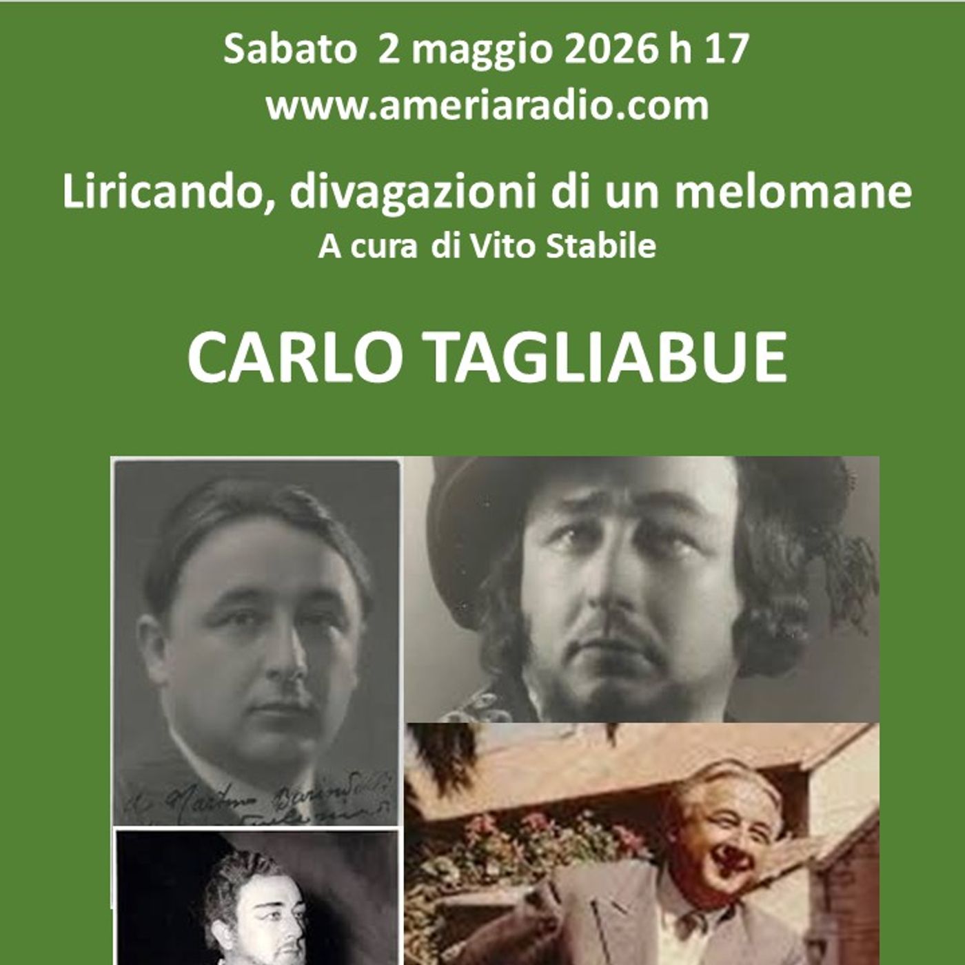 Liricando divagazioni di un melomane - Carlo Tagliabue episode artwork