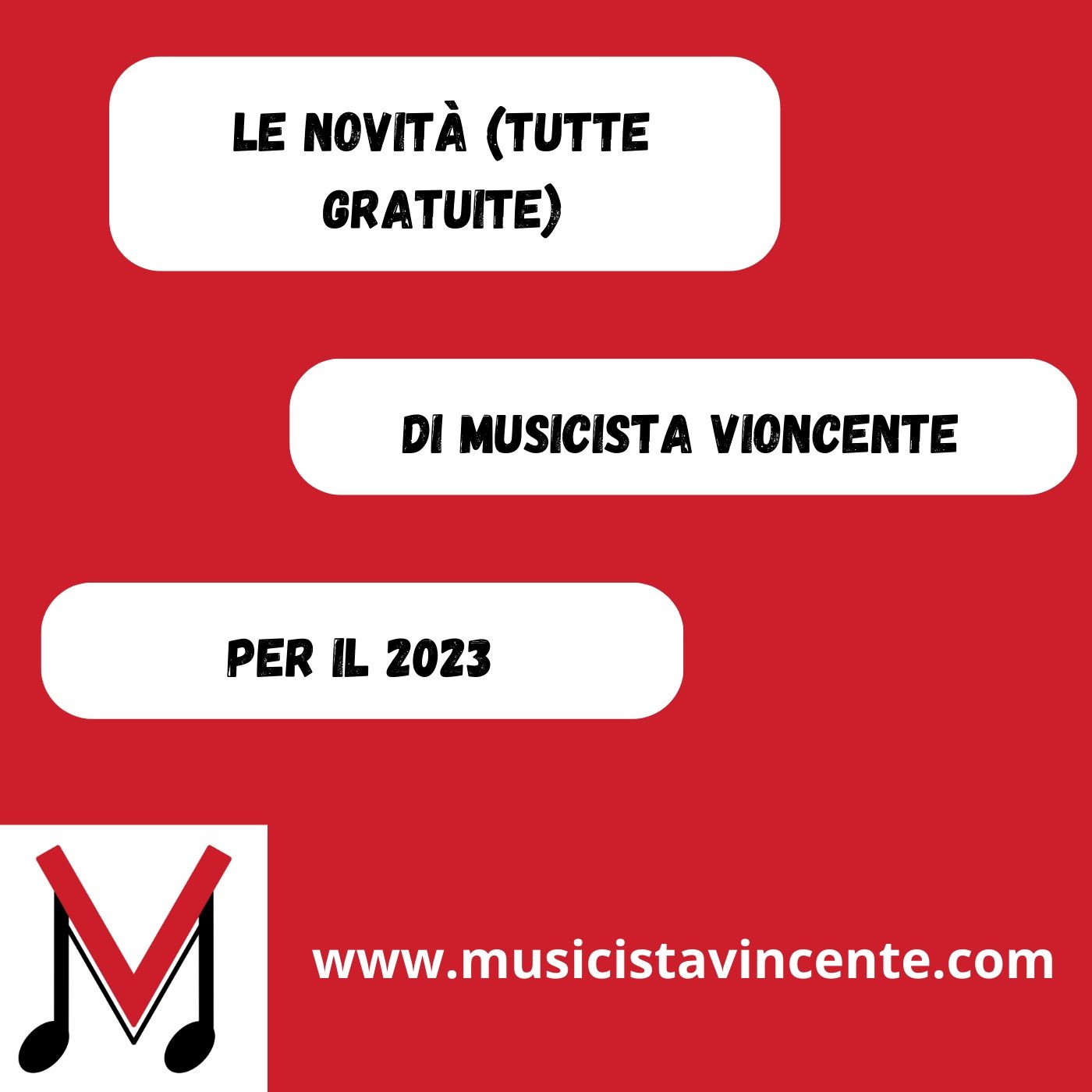 81 - Le novità (tutte gratuite) di Musicista Vincente per il 2023 episode artwork