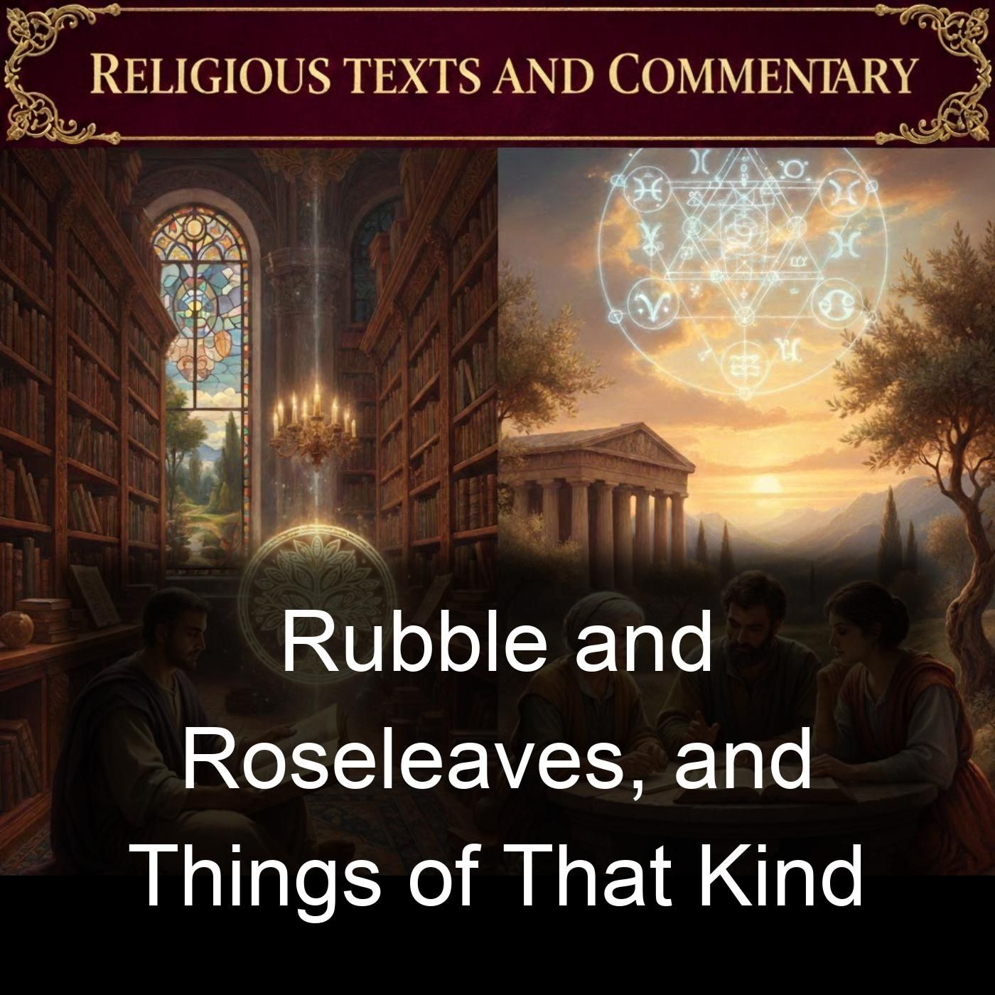 Rubble and Roseleaves, and Things of That Kind cover art