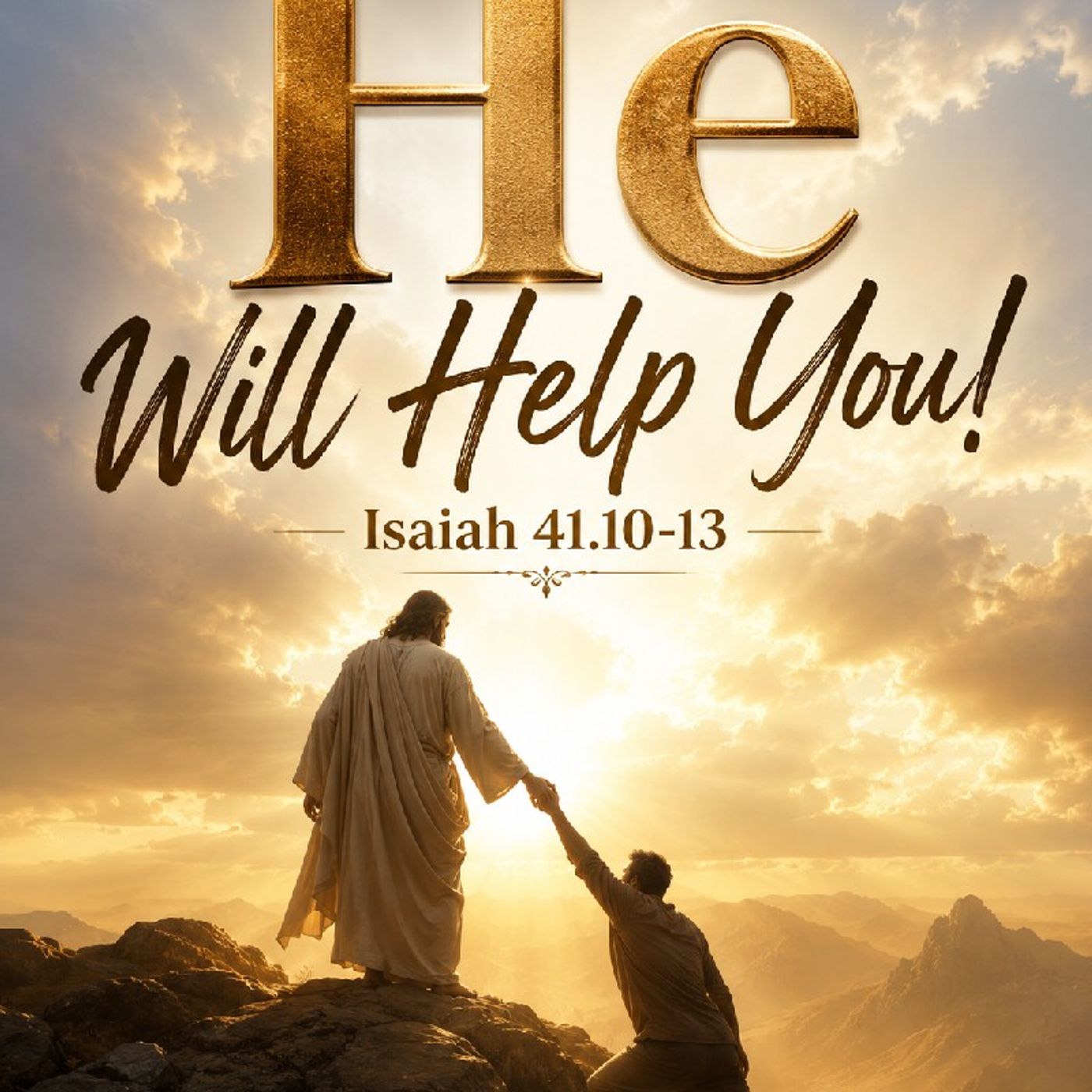 He Will Help You! Isaiah 41.10-13 episode artwork