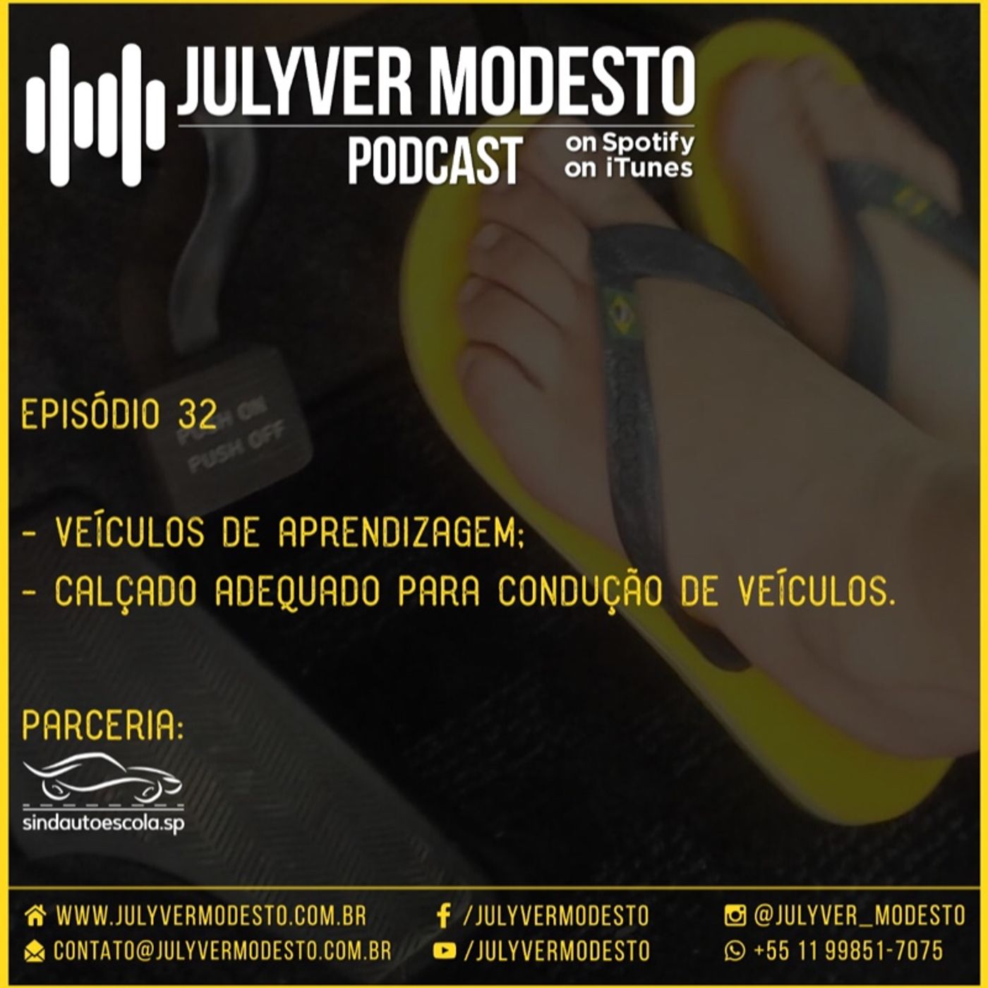 Trânsito, por Julyver Modesto