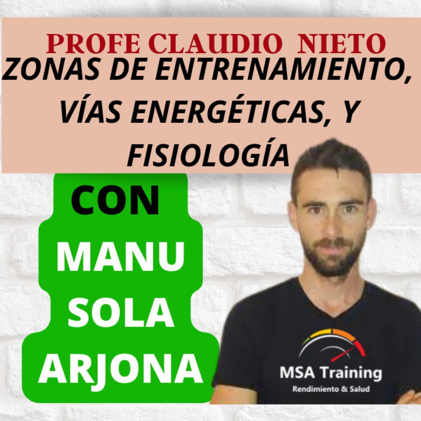 148. ¿A qué INTENSIDAD entrenar? ZONAS de entreno, VÍAS ENERGÉTICAS, y FISIOLOGÍA, por MANU SOLA ARJONA