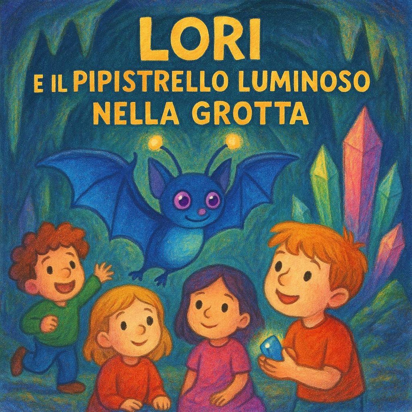 Lori e il Pipistrello Luminoso nella Grotta