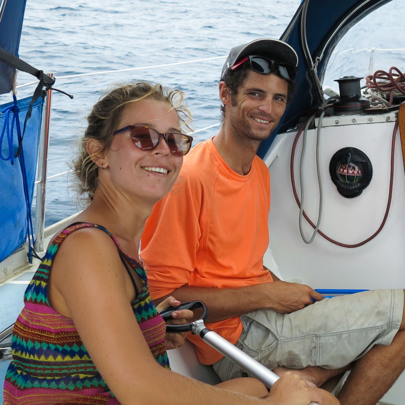 92. En barco hasta Nueva Zelanda. Barcoestop. Rocío y Gaspar