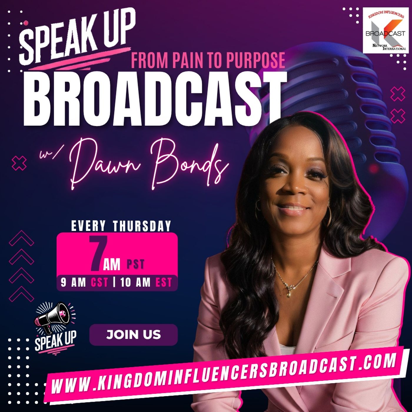 Speak Up From Pain To Purpose