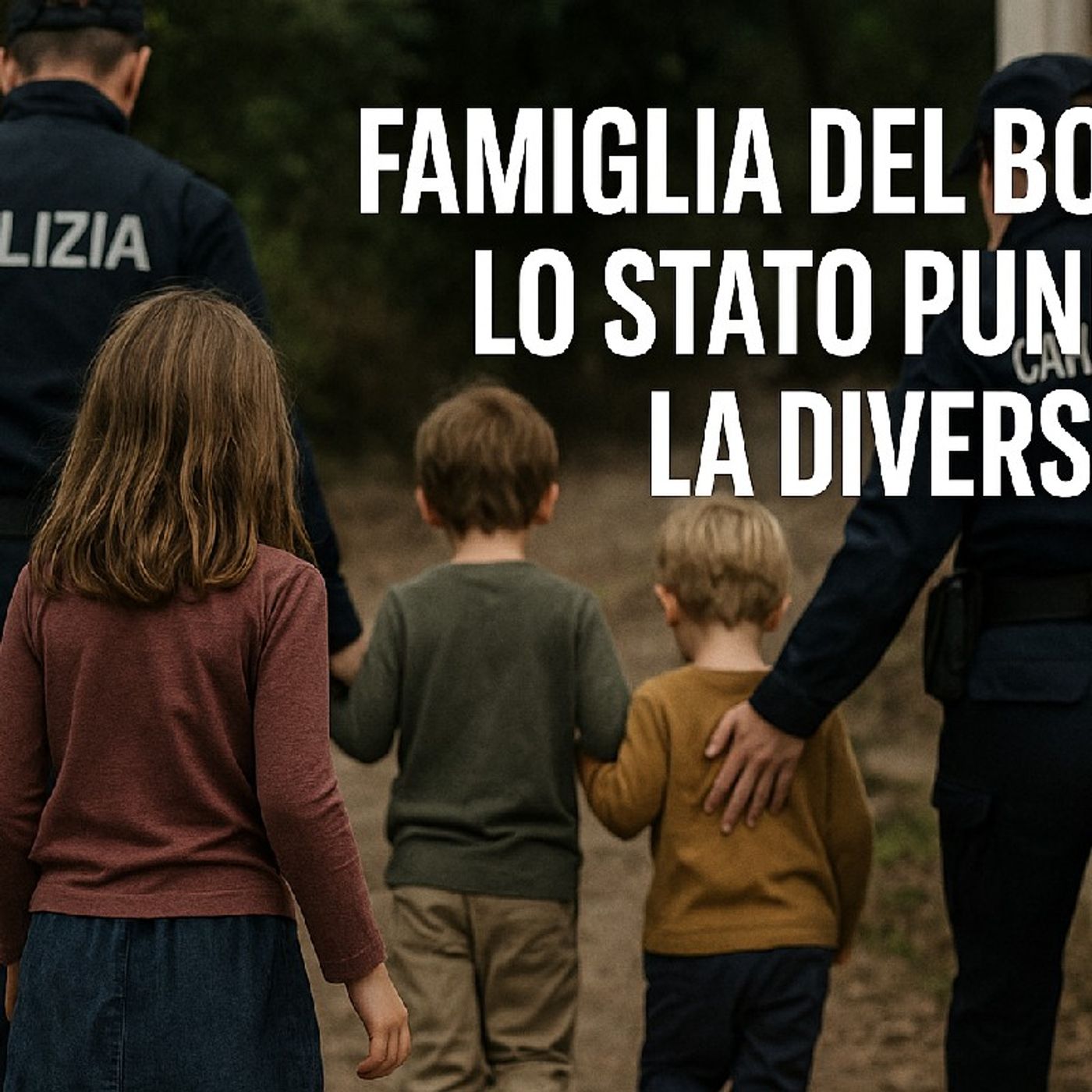 FAMIGLIA DEL BOSCO: lo STATO punisce la DIVERSITÀ