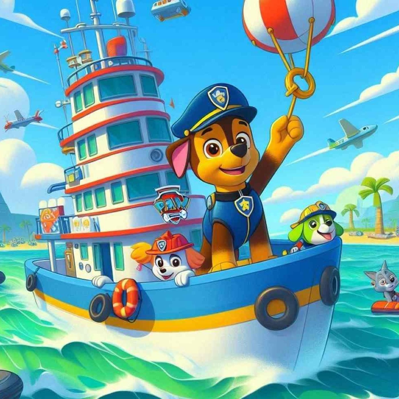 👍⛵Patrulla Canina El Gran Rescate en Bahía Aventura🐶🚤 Paw Patrol