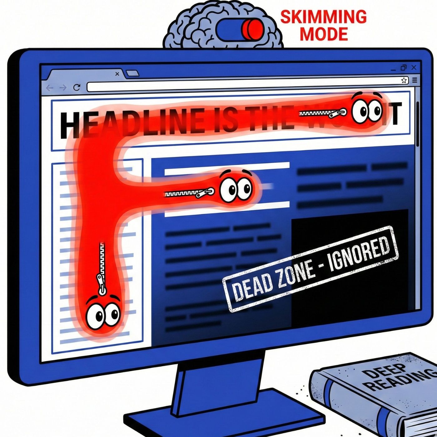 30 | Non leggi più come tuo nonno: la dittatura del "Pattern a F"