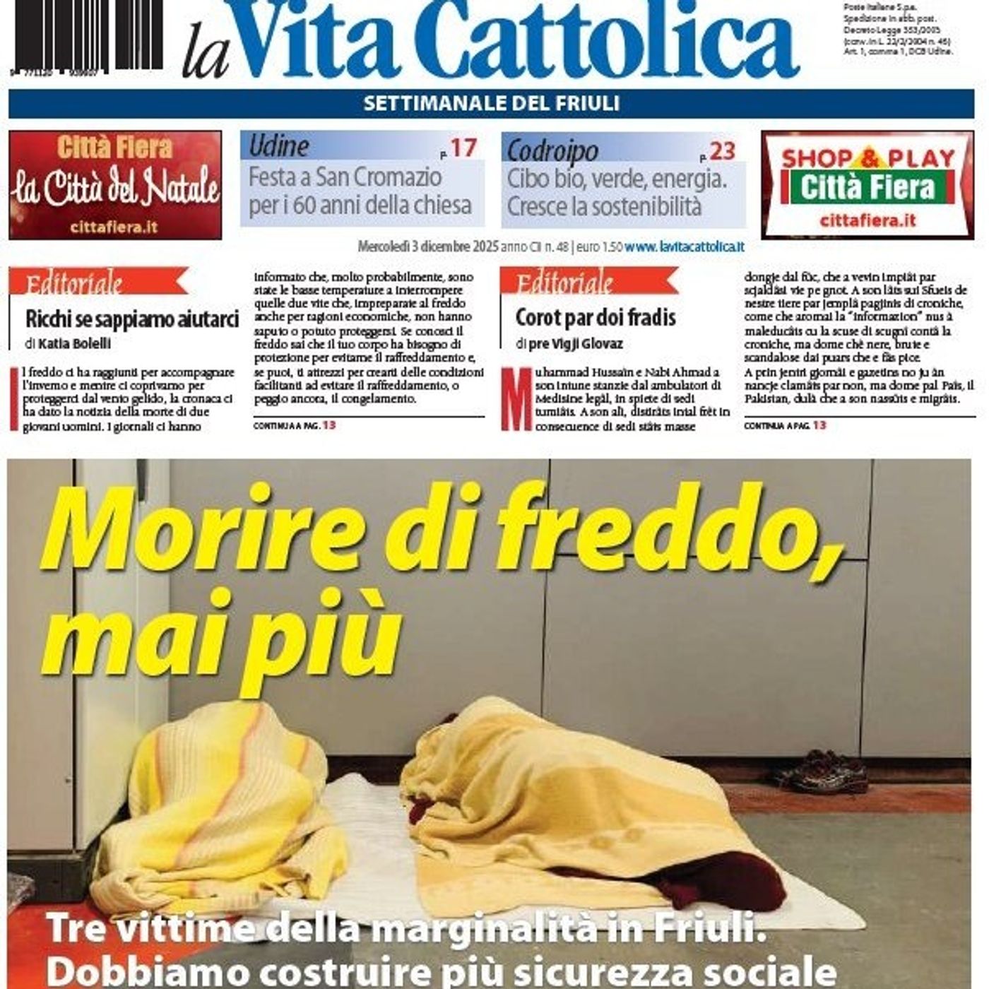 La Vita Cattolica in edicola del 03/12/2025 episode artwork