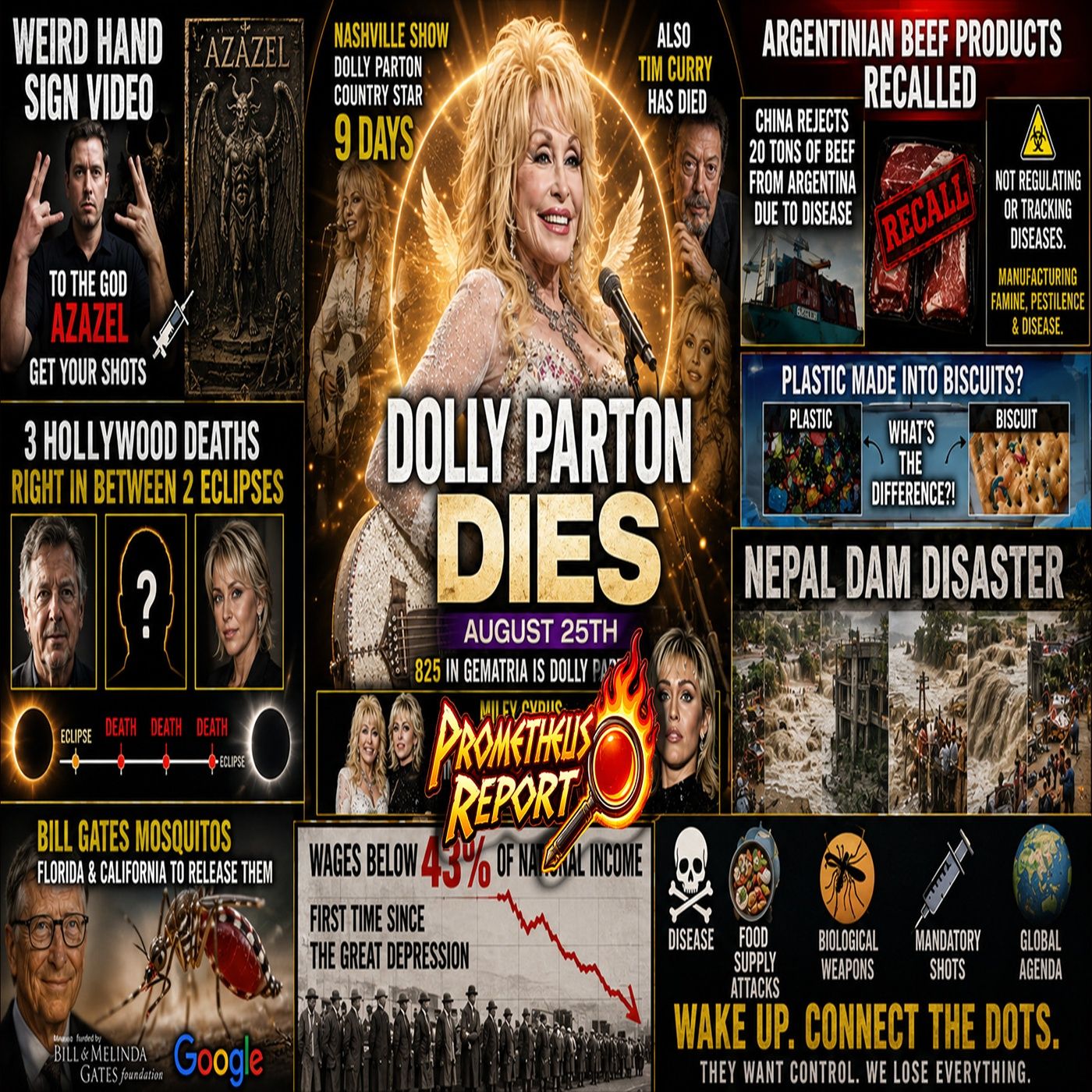 Dolly Parton | Bill Gates Mosquitos | Beef Recalls | Next Great Depression