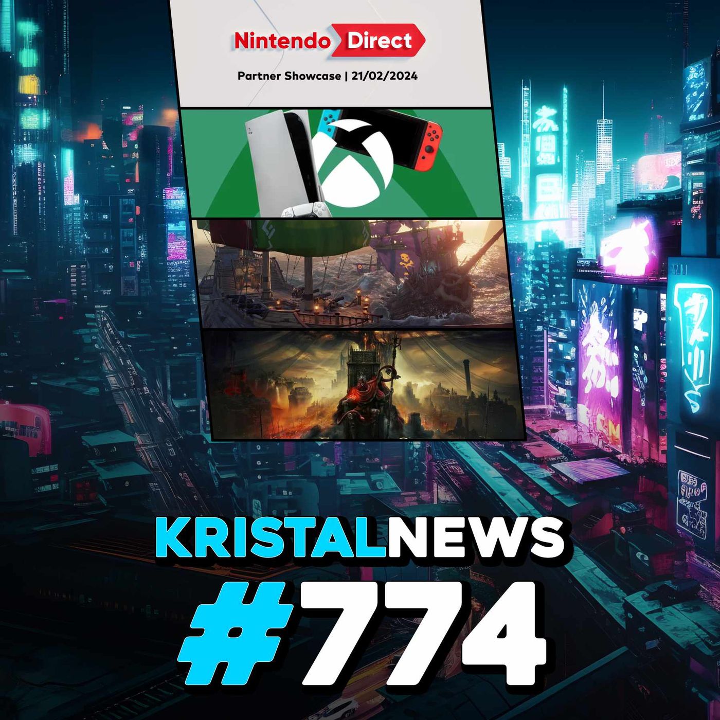 TUTTI gli ANNUNCI del NINTENDO DIRECT! | I "FAMOSI 4 GIOCHI" XBOX su PS e SWITCH ▶ #KristalNews 774 episode artwork
