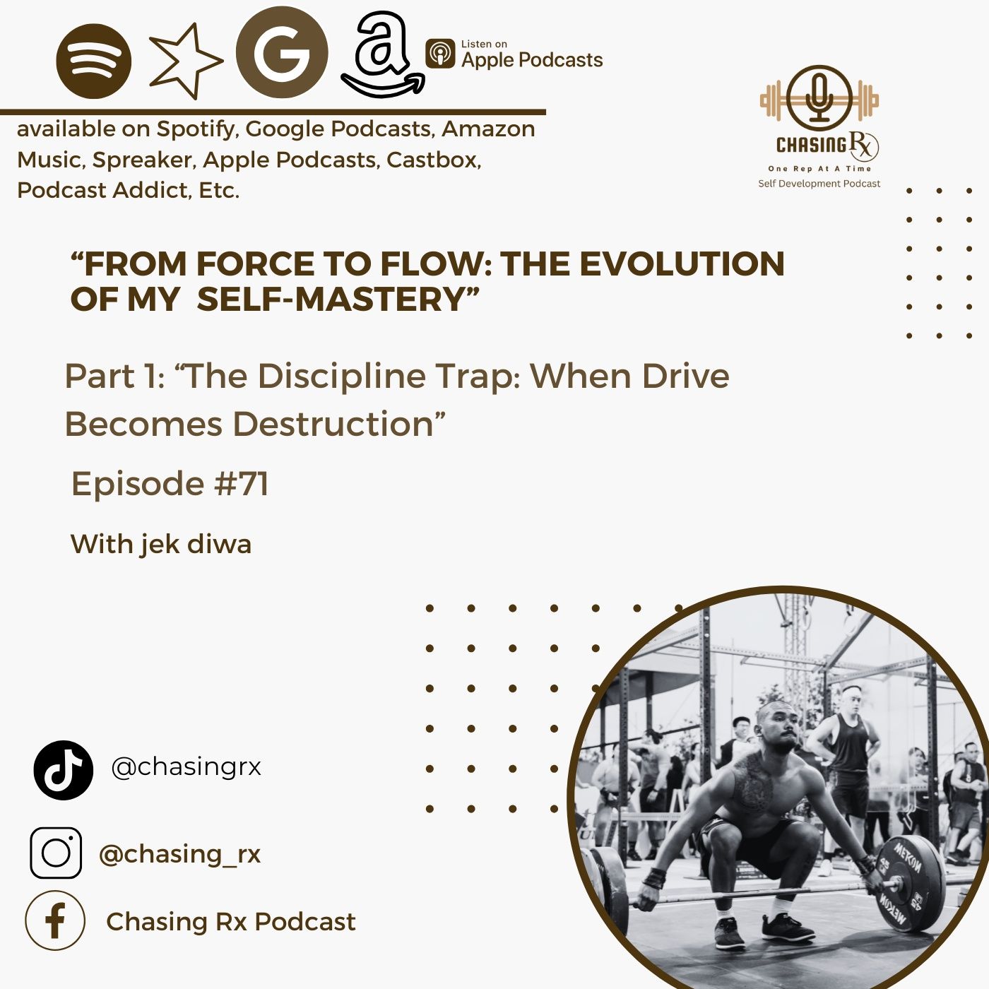 CRX EP71: Part 1: “The Discipline Trap: When Drive Becomes Destruction”