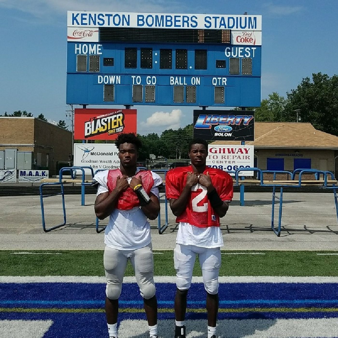 Interviews with Kenston High School HFC Grubich And Senior WR Keeshaun Merrill episode artwork