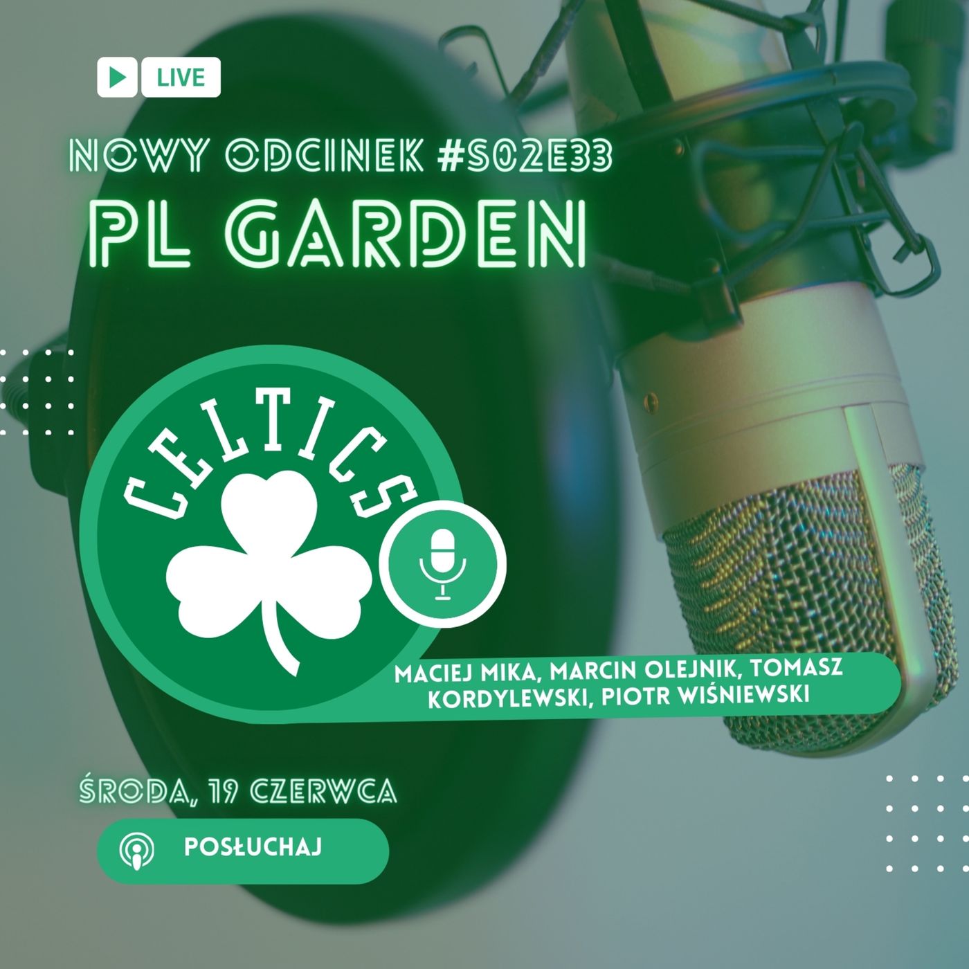 S02E33 3 Gości! Boston Celtics mistrzami NBA 2023/2024 episode artwork