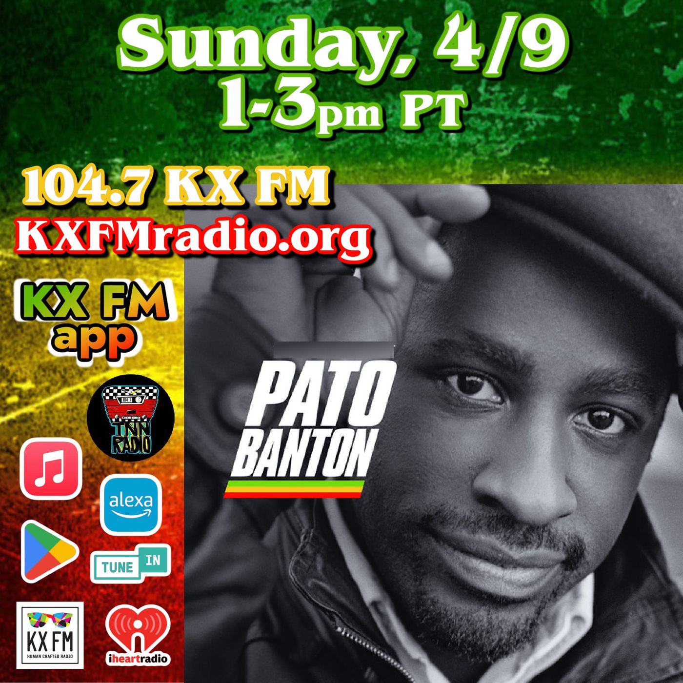 TNN RADIO | April 9, 2023 with Pato Banton episode artwork