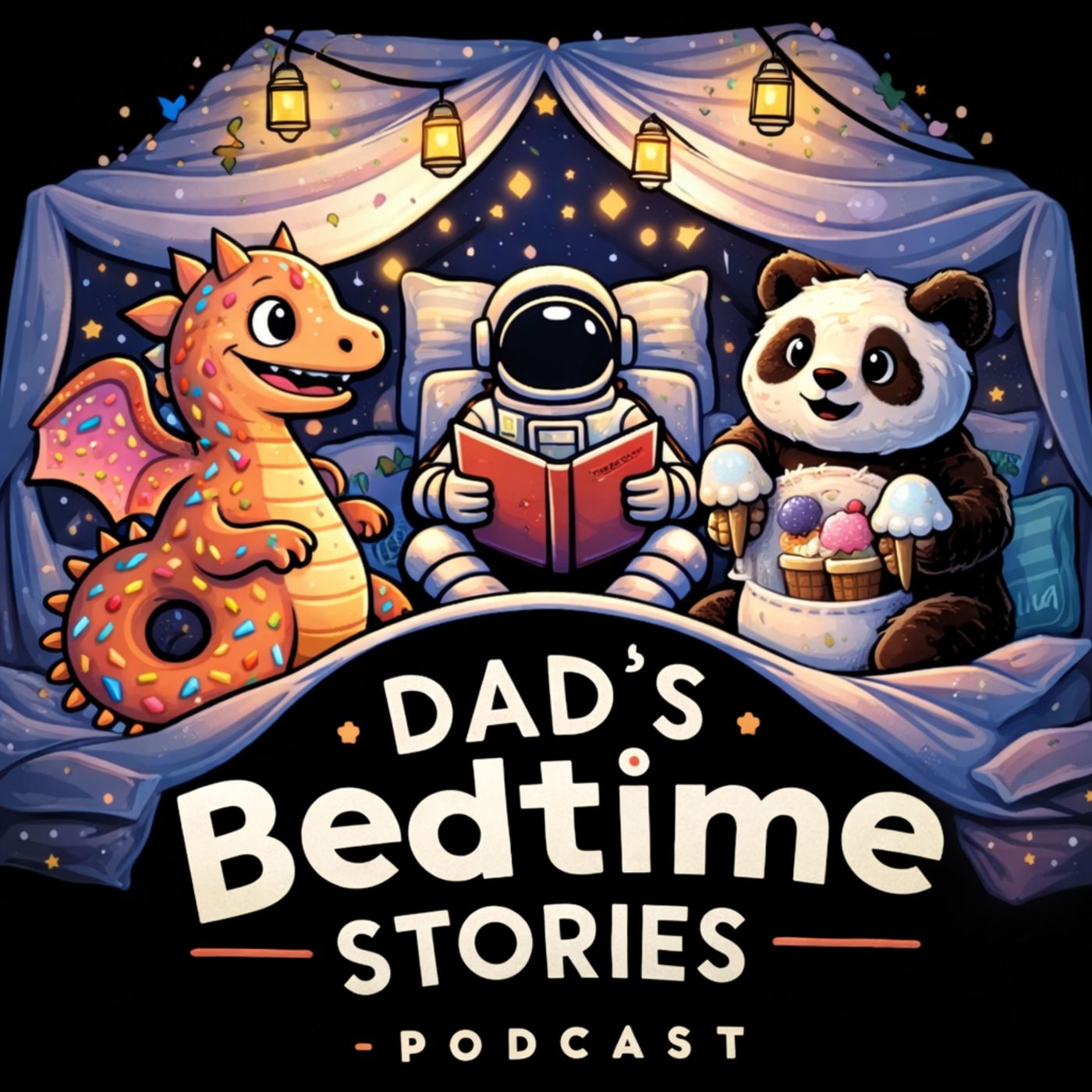 The Magic Pillow Fort, and the Dessert Animals - A Bedtime Visualization