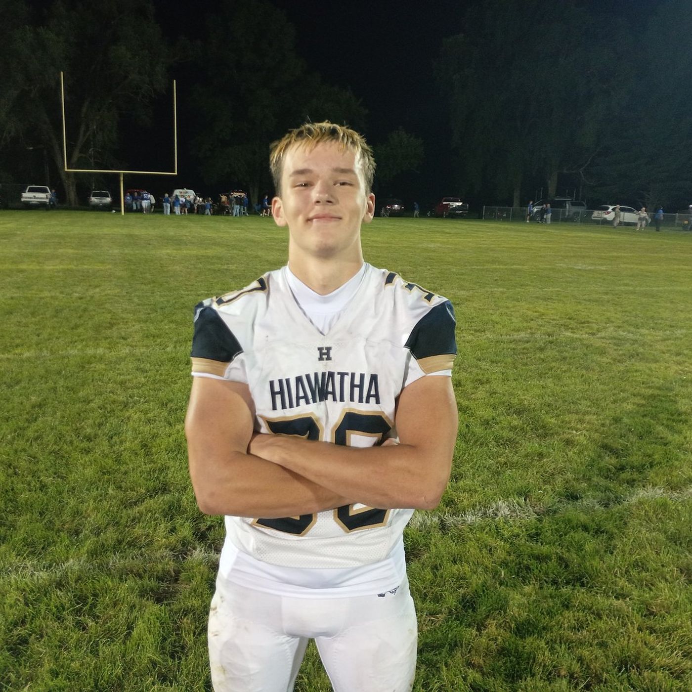 Tim Pruitt runs for 6 TDs as Hiawatha downs Milford/Cissna Park 54-34 episode artwork