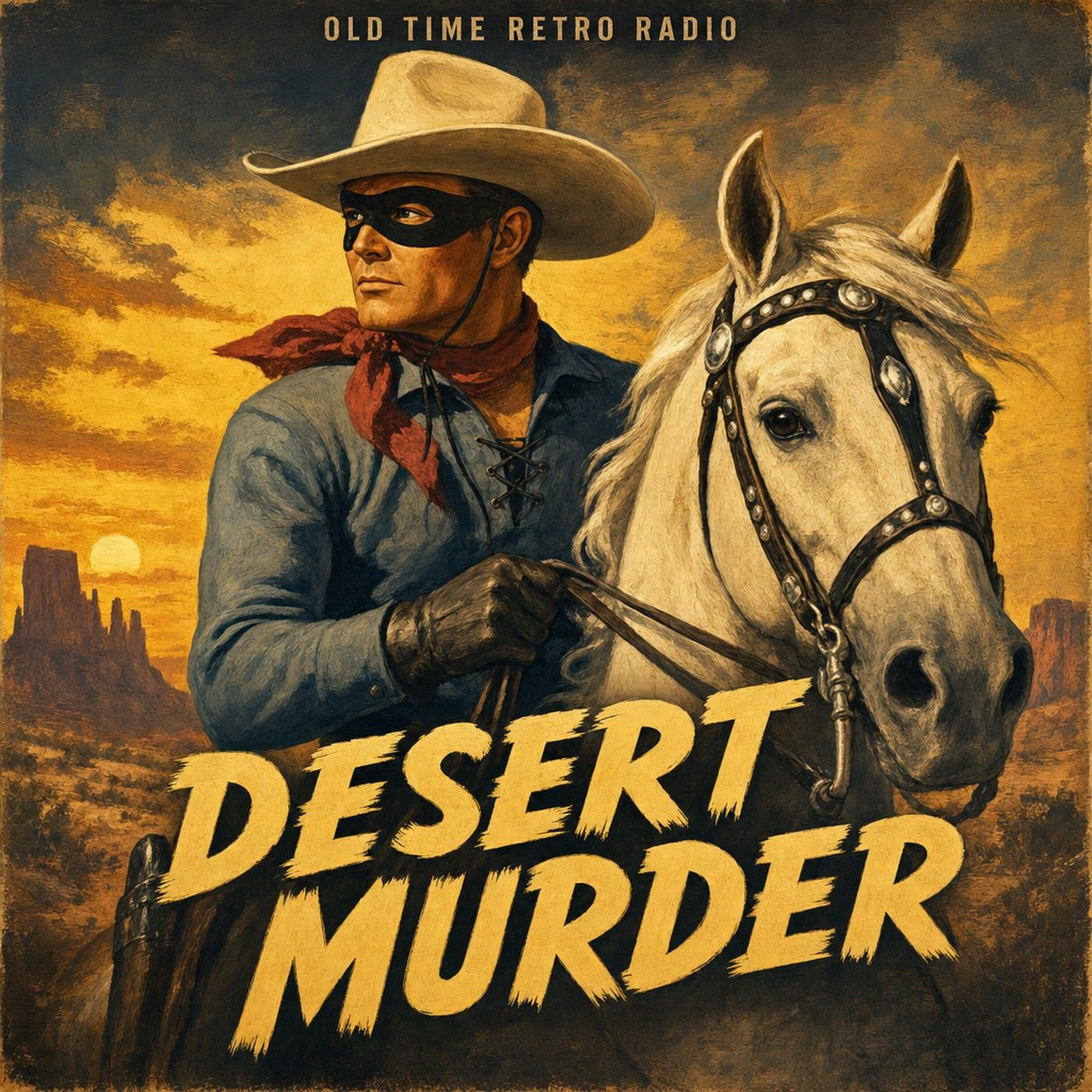 The Lone Ranger - "Desert Murder" (Old Time Radio, 1940) episode artwork