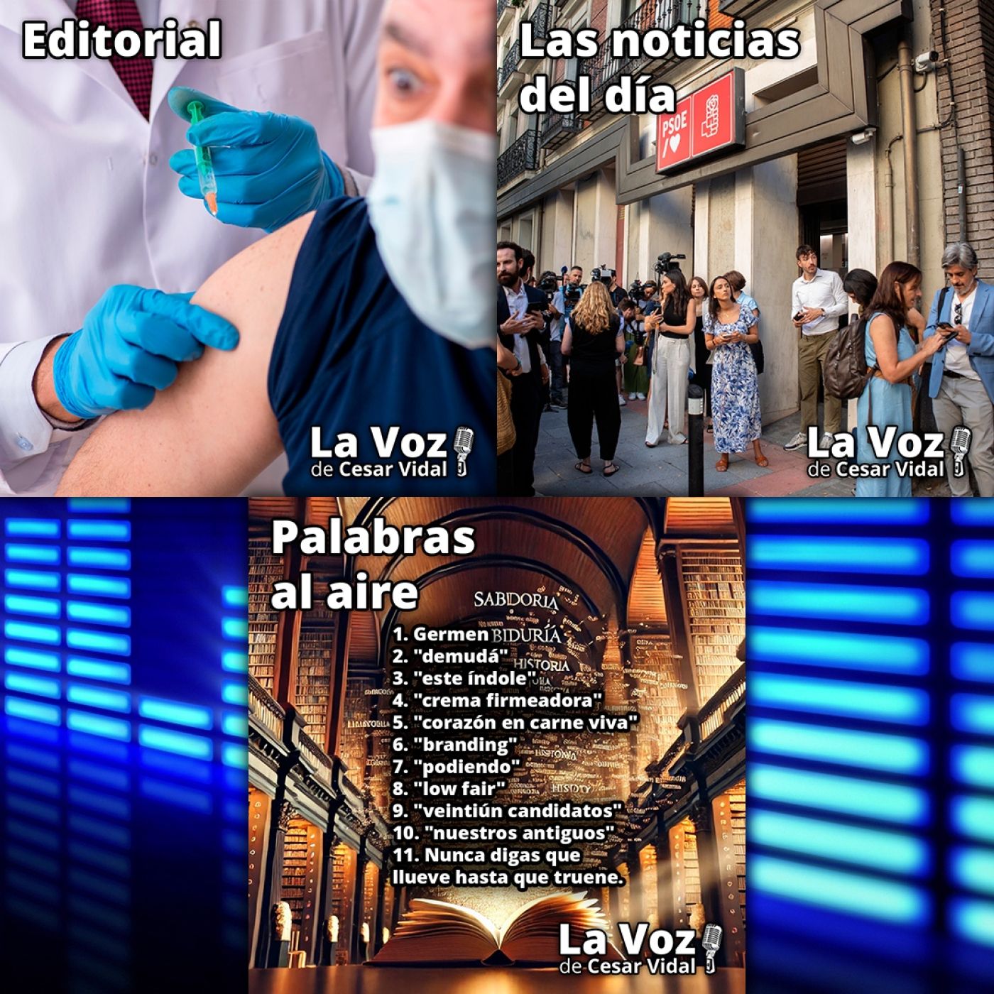 Programa Completo de La Voz de César Vidal - 16/06/25 episode artwork