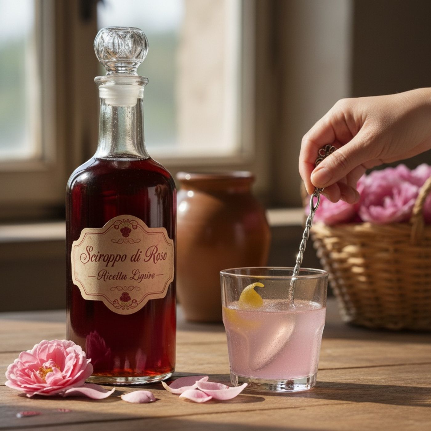 Sciroppo di rose fatto in casa: la ricetta ligure delle nonne, profumata e delicata episode artwork