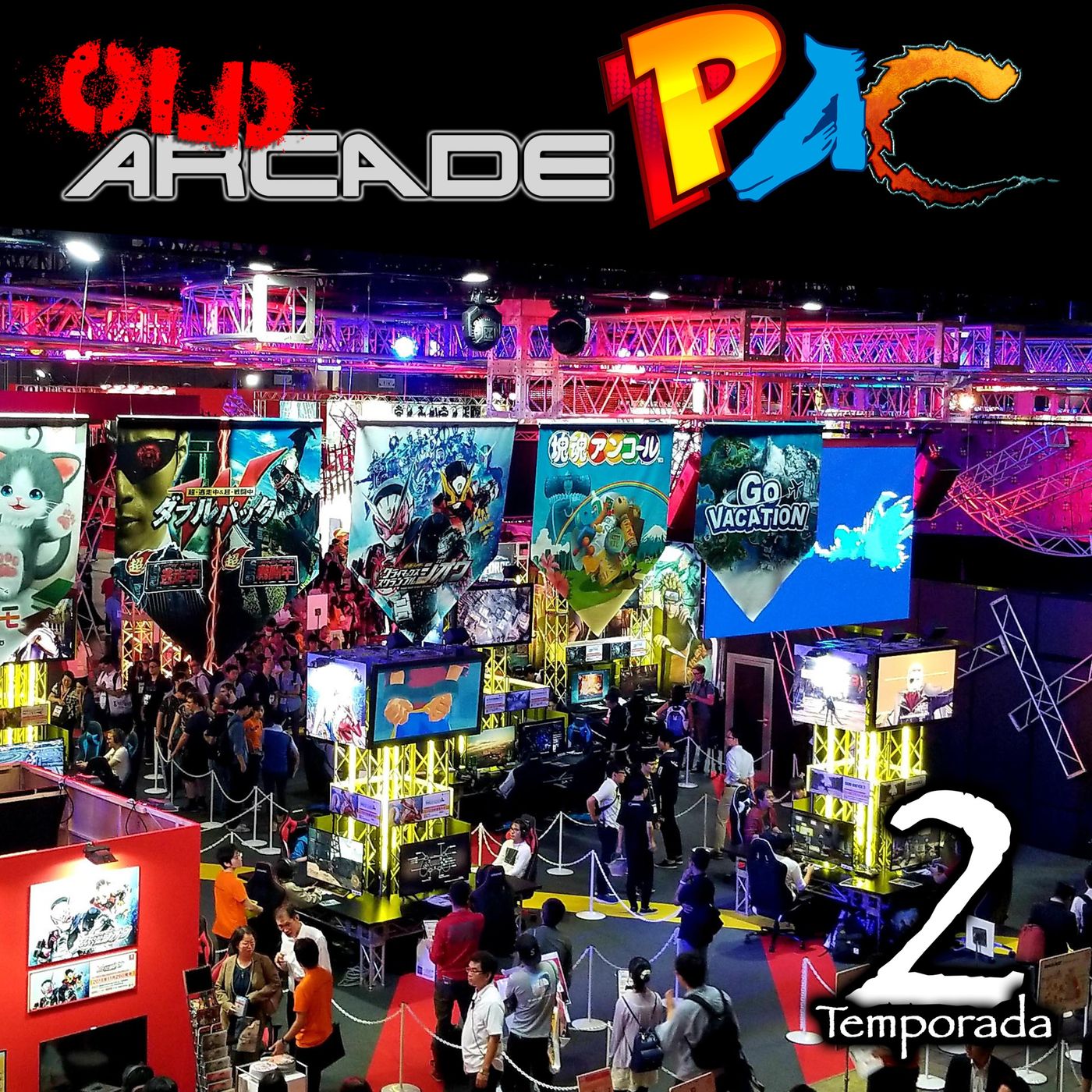Portada de Old Arcade P.A.C. Podcast