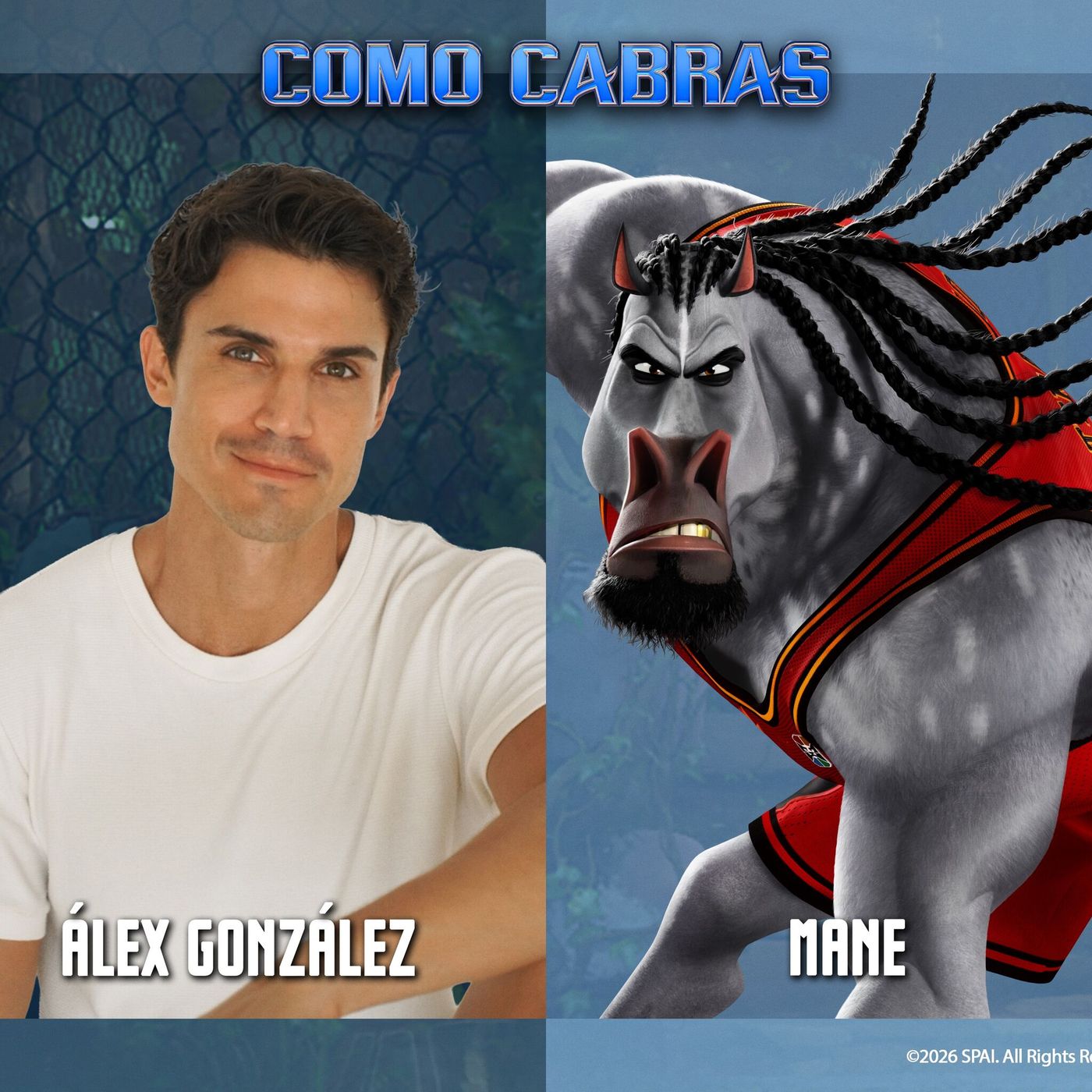 Entrevista a Álex González por el doblaje de 'Como cabras': "Me encantaría poner voz a Goku de Bola de Dragón"