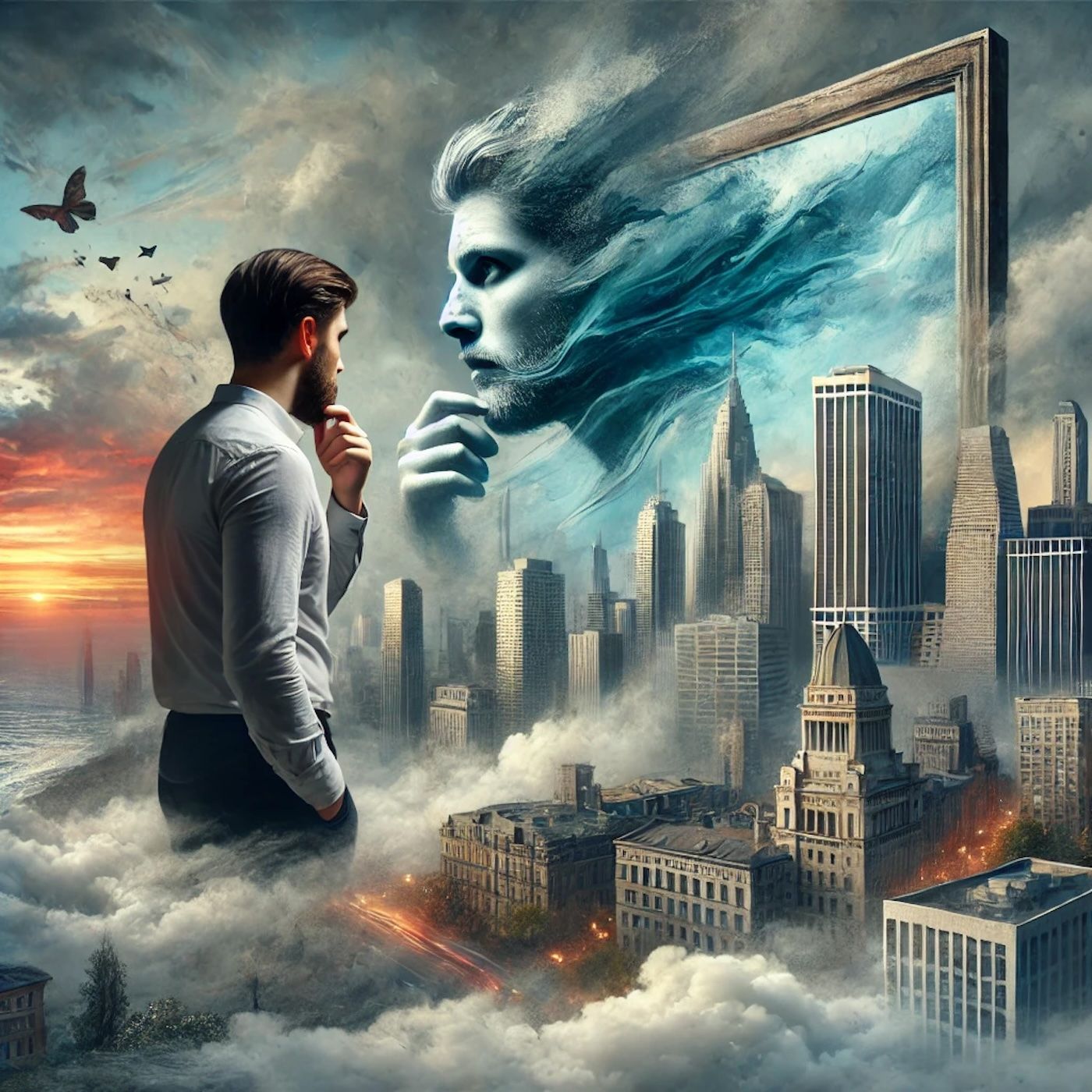 "Even in my dreams I feel like an idiot who's about to wake up." episode artwork