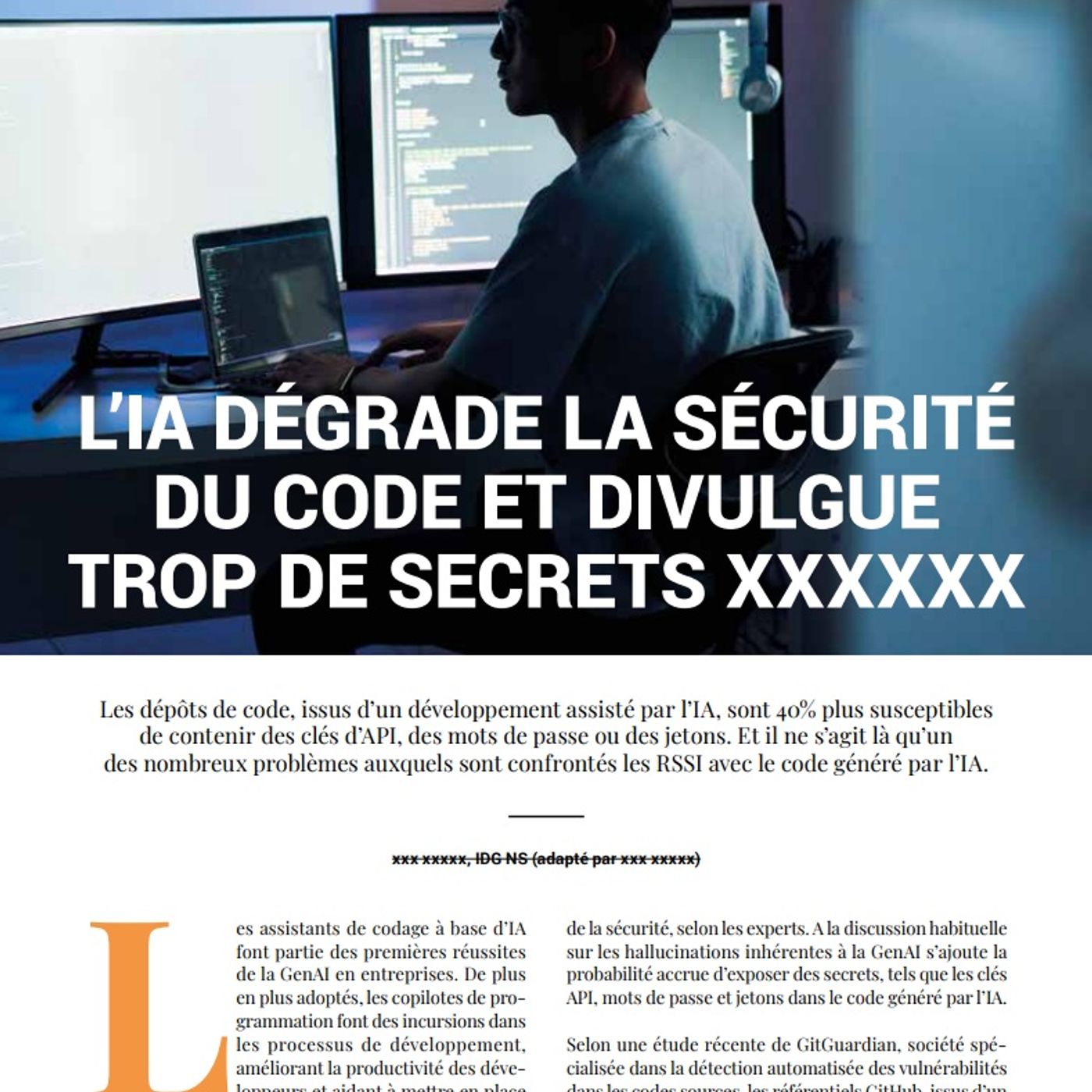 LMI 26 Focus : L’IA dégrade la sécurité du code