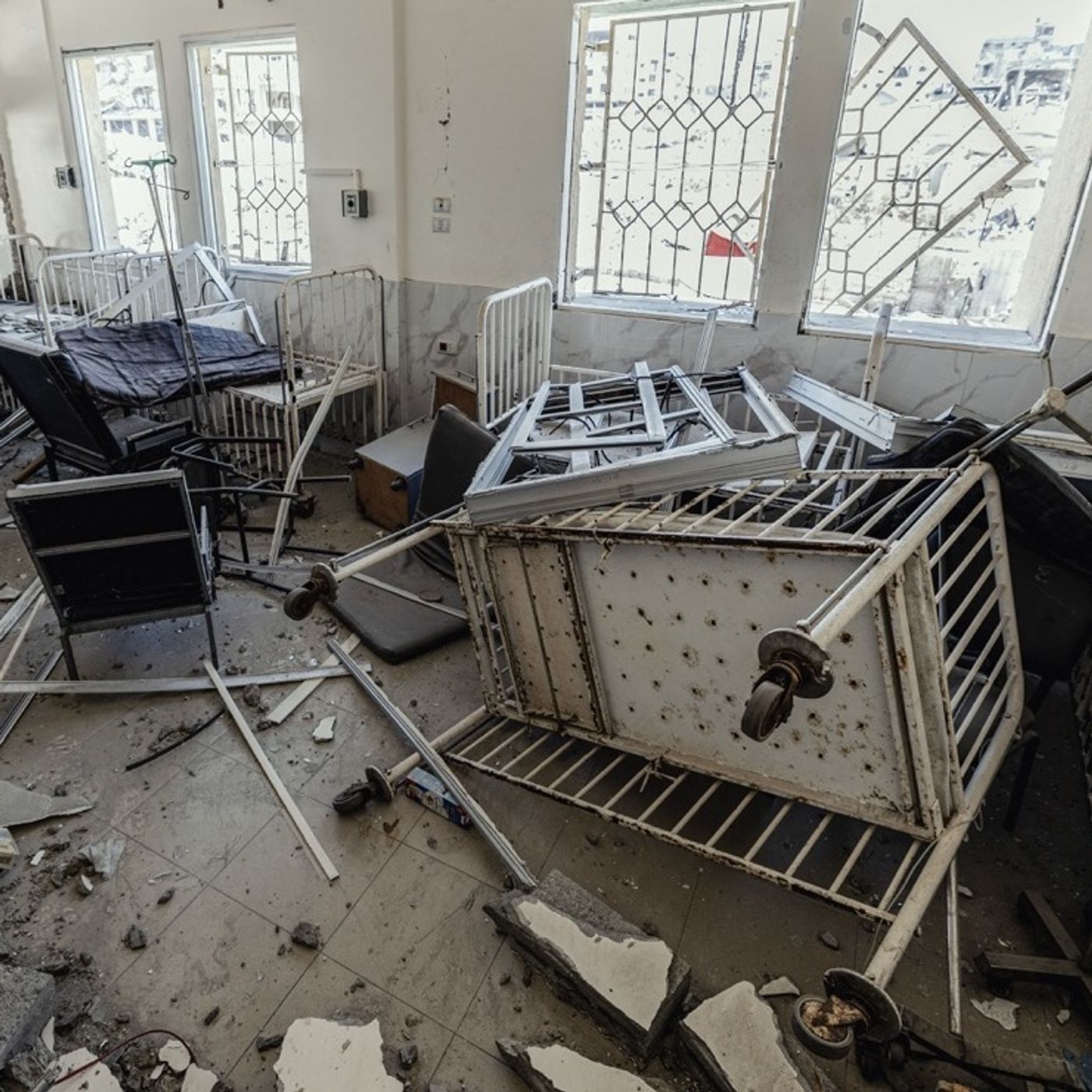 How the Destruction of Gaza's Medical System Became a Weapon of War episode artwork