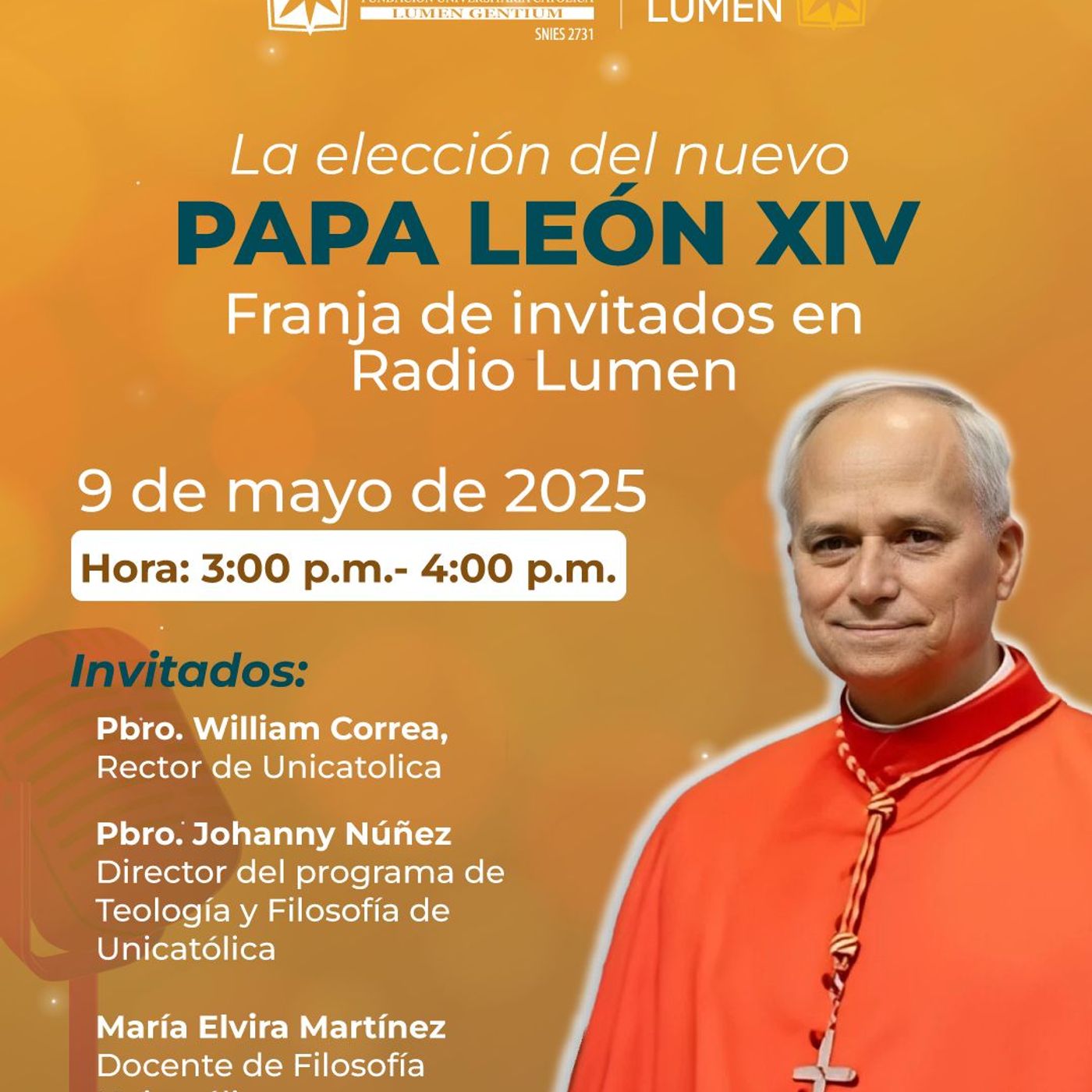 Franja de invitados Radio Lumen