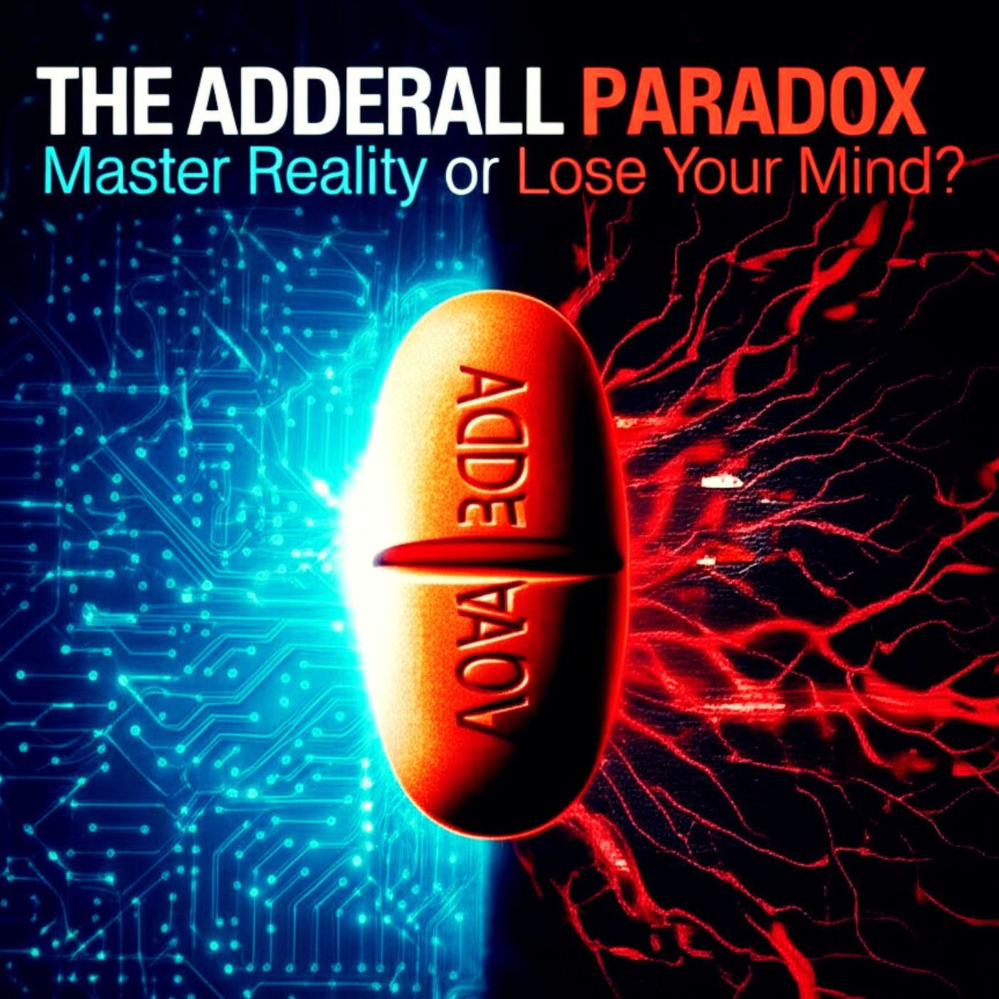 The Adderall Paradox: Master Reality or Lose Your Mind?