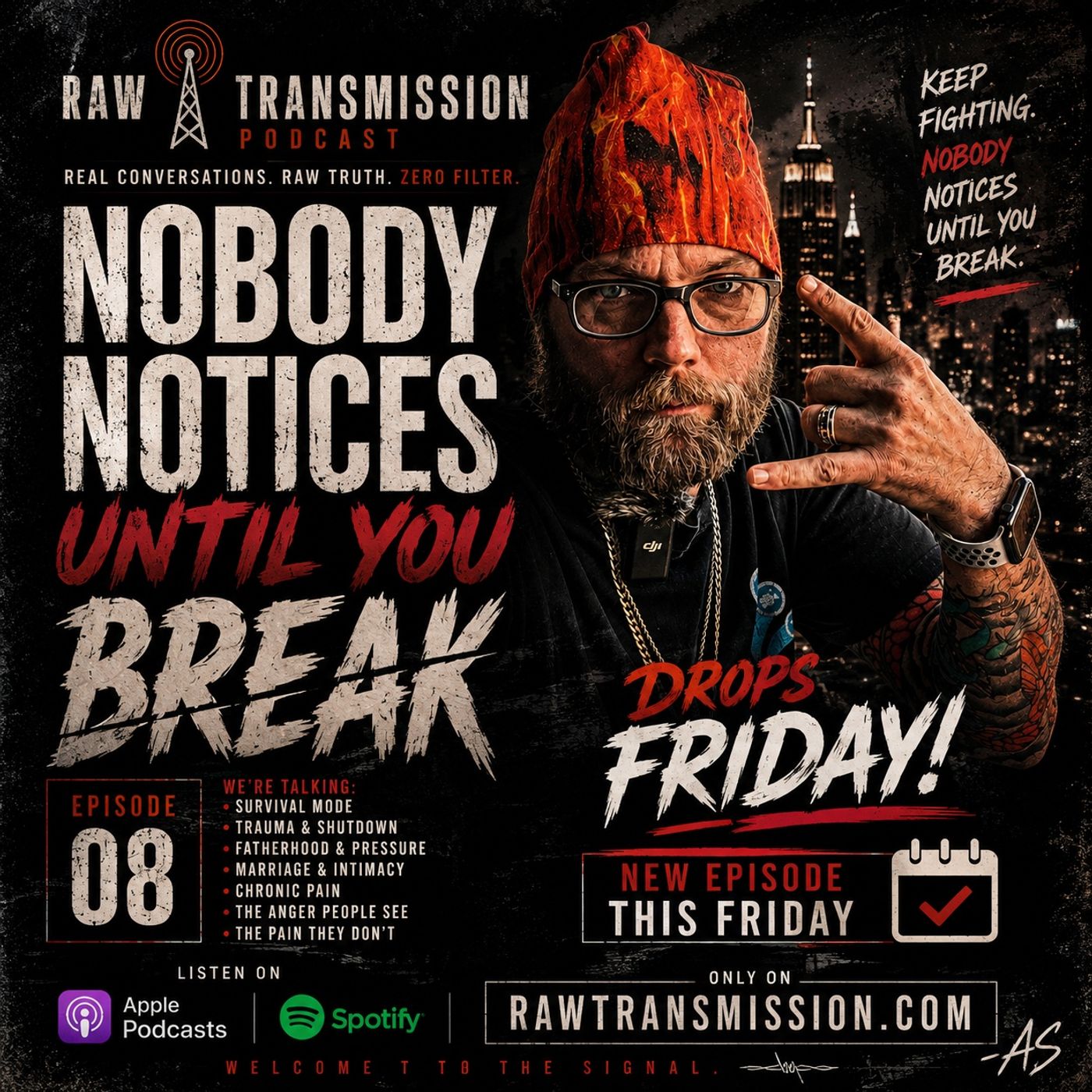 Episode 08 — Nobody Notices Until You Break episode artwork