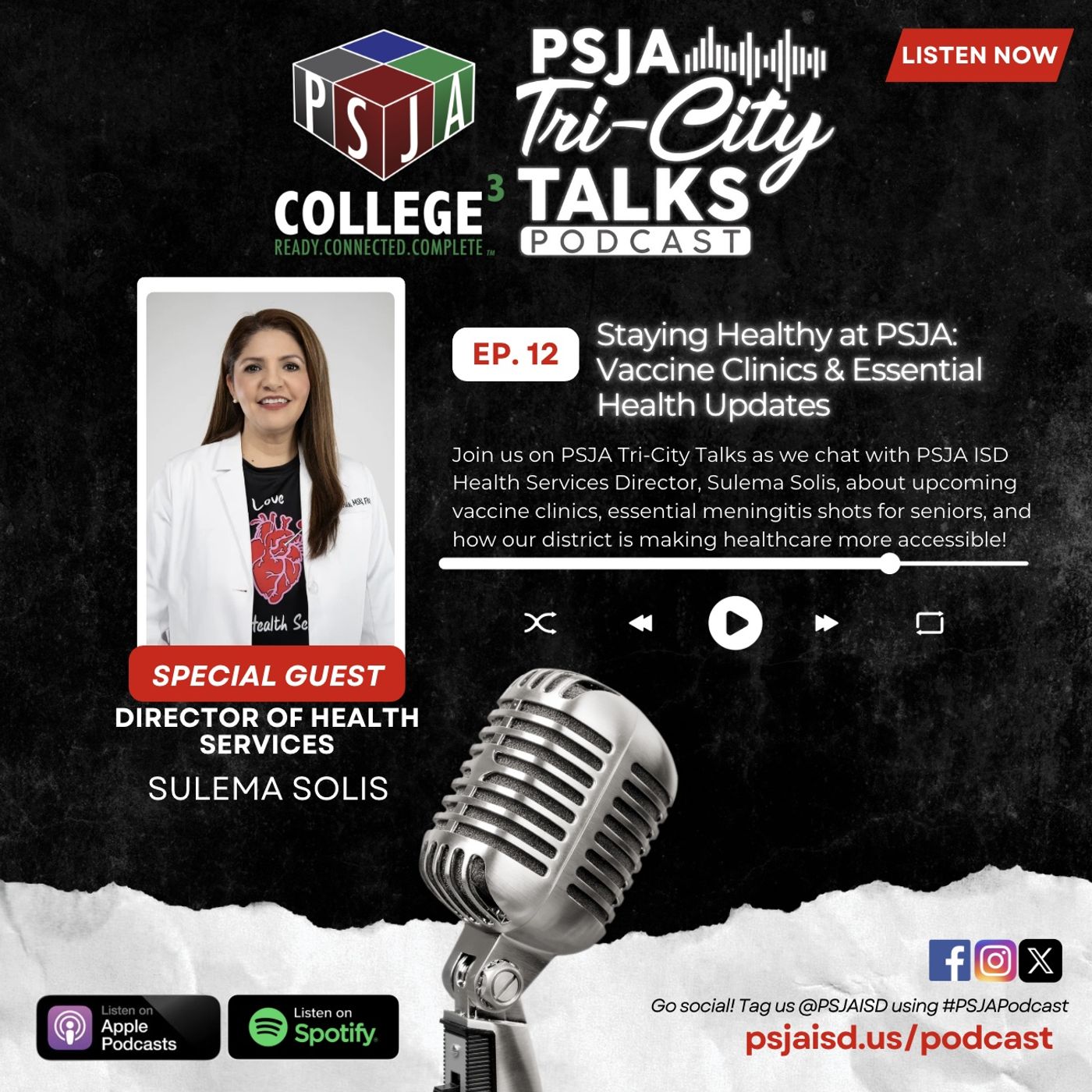 PSJA Tri-City Talks Podcast