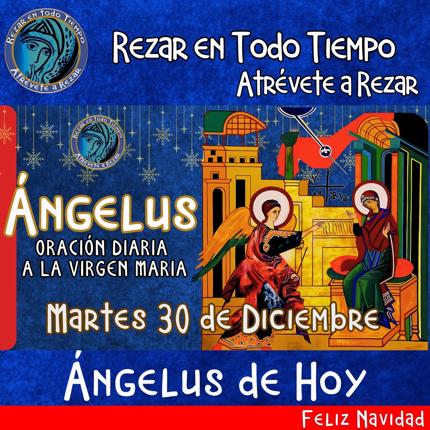 Angelus del día de hoy Martes 30 de Diciembre 2025  🌹Oracion diaria a la Virgen María 🙏 episode artwork