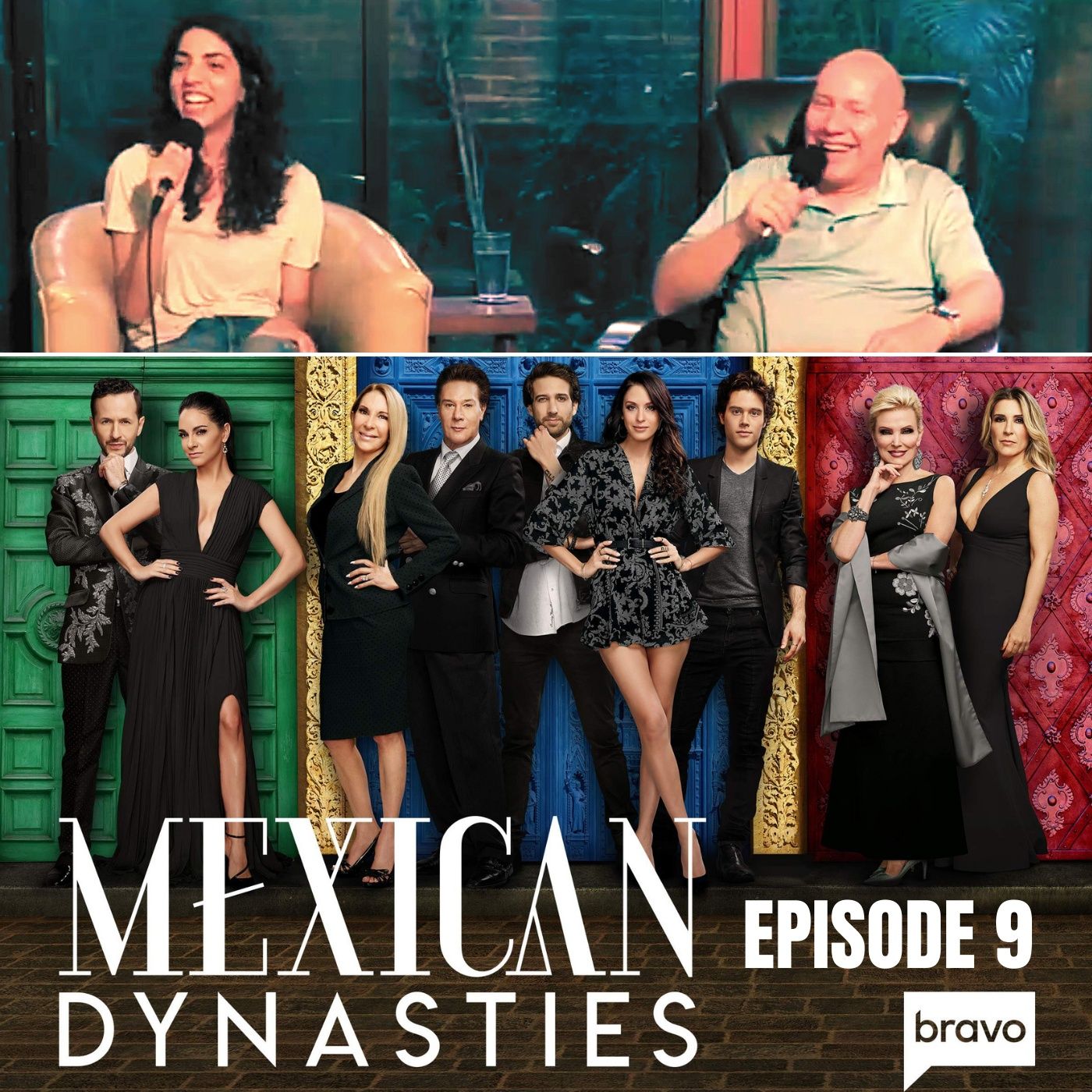 Tv Episode 9 of Mexican Dynasties "The Runaway" Commentary by David Hoffmeister with Spanish translation episode artwork