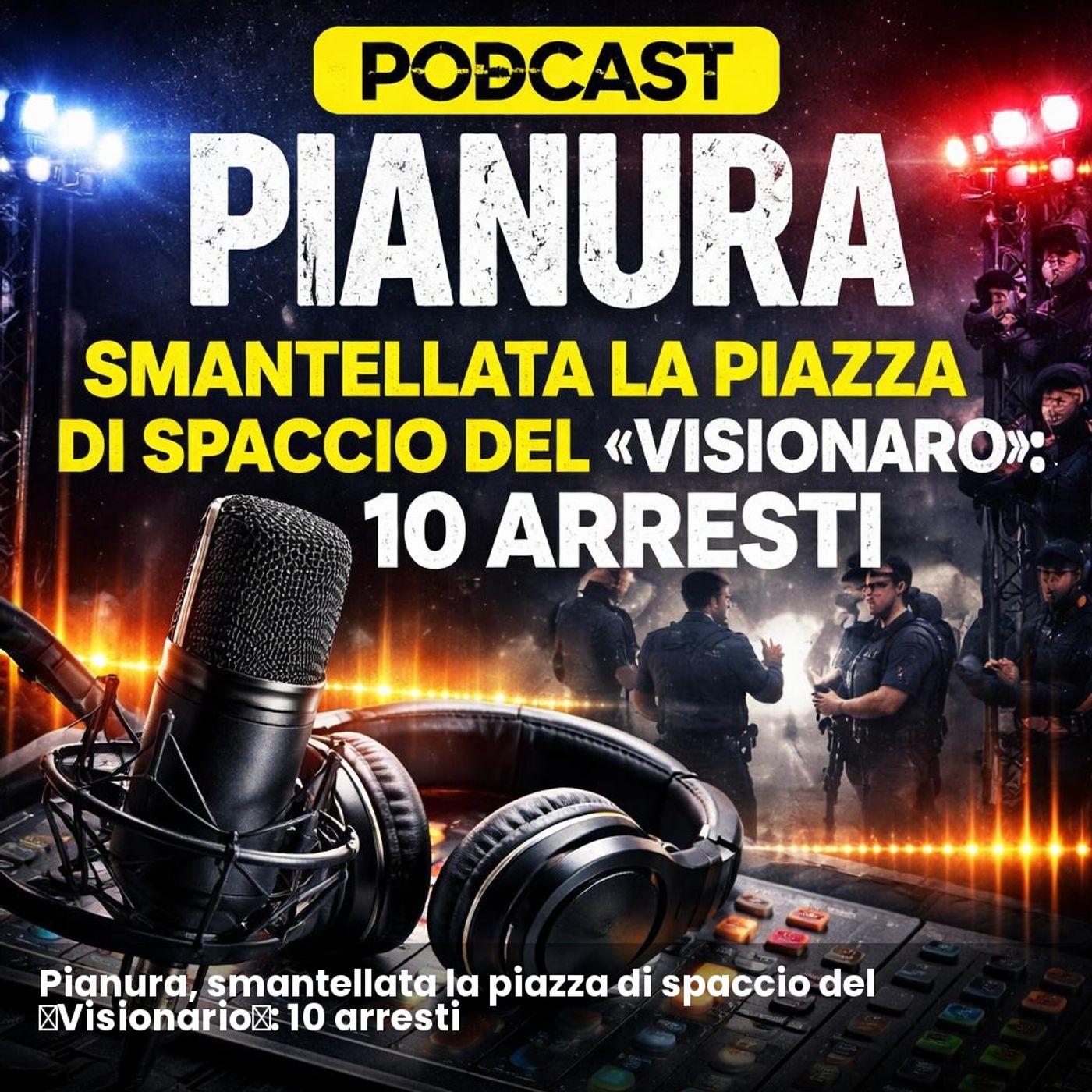 Pianura, smantellata la piazza di spaccio del «Visionario»: 10 arresti episode artwork