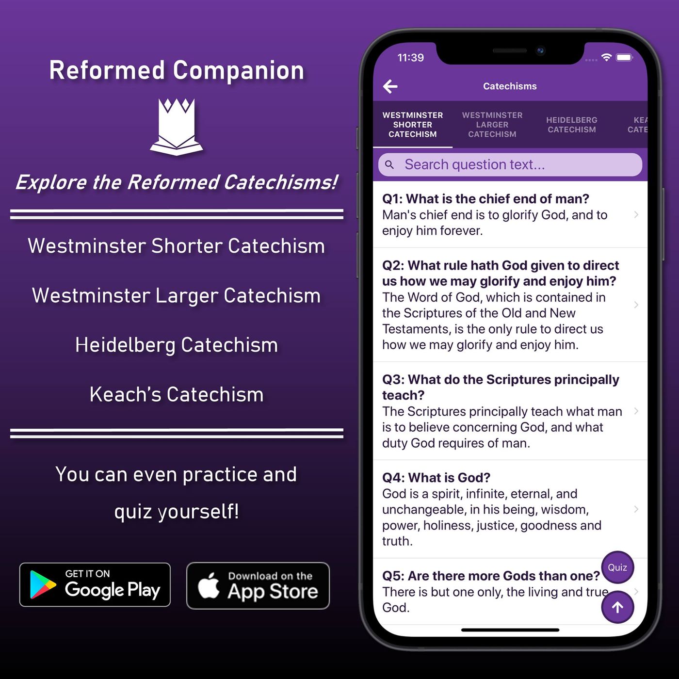 Reformed Theology App