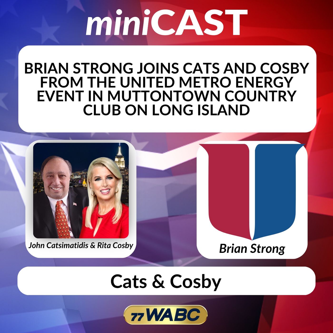 Brian Strong Joins Cats and Cosby from the United Metro Energy Event in Muttontown Country Club on Long Island episode artwork