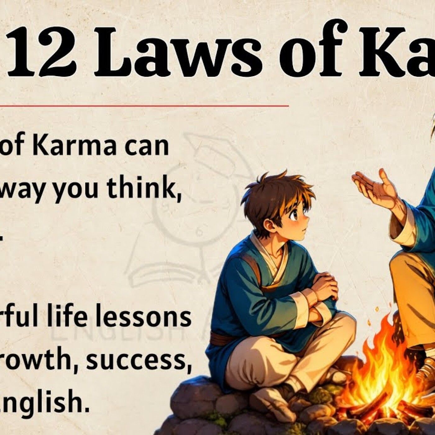 The 12 Laws Of Karma | Powerful Life Lessons For Peace, Growth, And Success | Speak English Daily ✅️ episode artwork