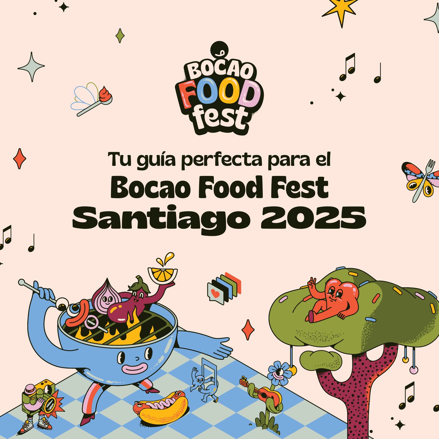 Tu guía perfecta para el Bocao Food Fest Santiago 2025