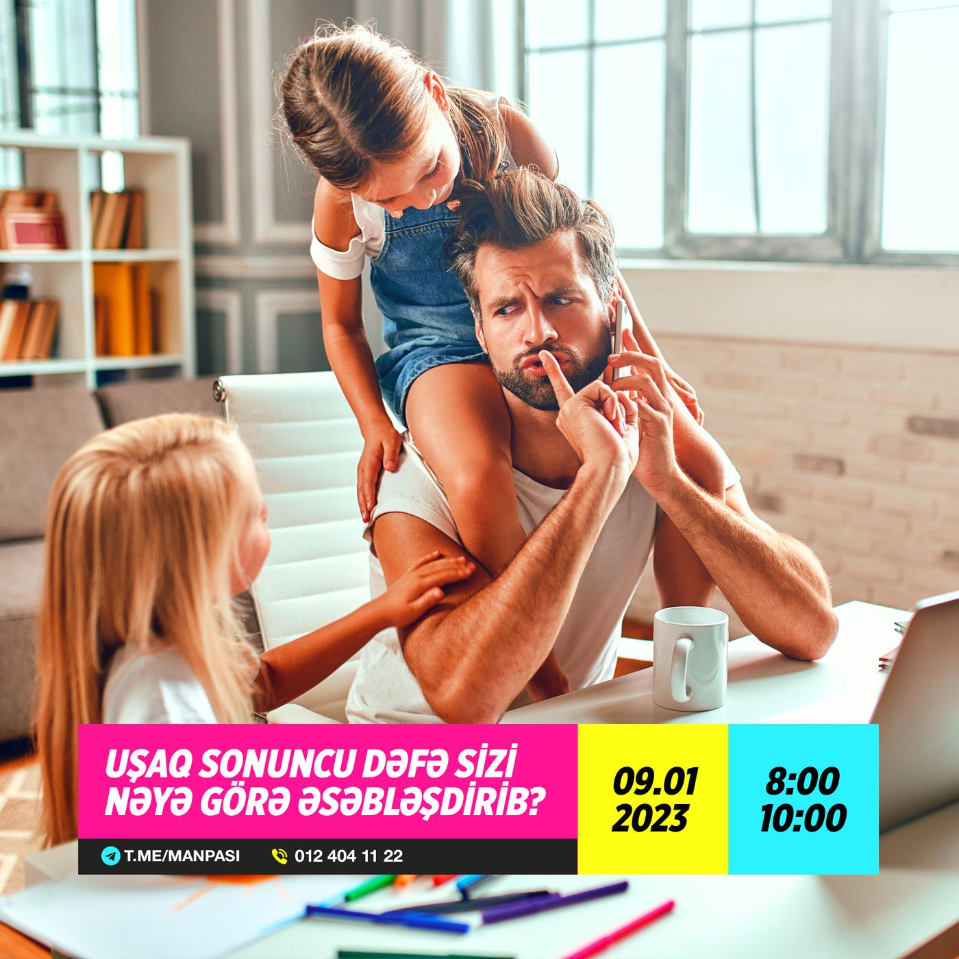 Uşaq sonuncu dəfə sizi nəyə görə əsəbləşdirib? 09.01.2023