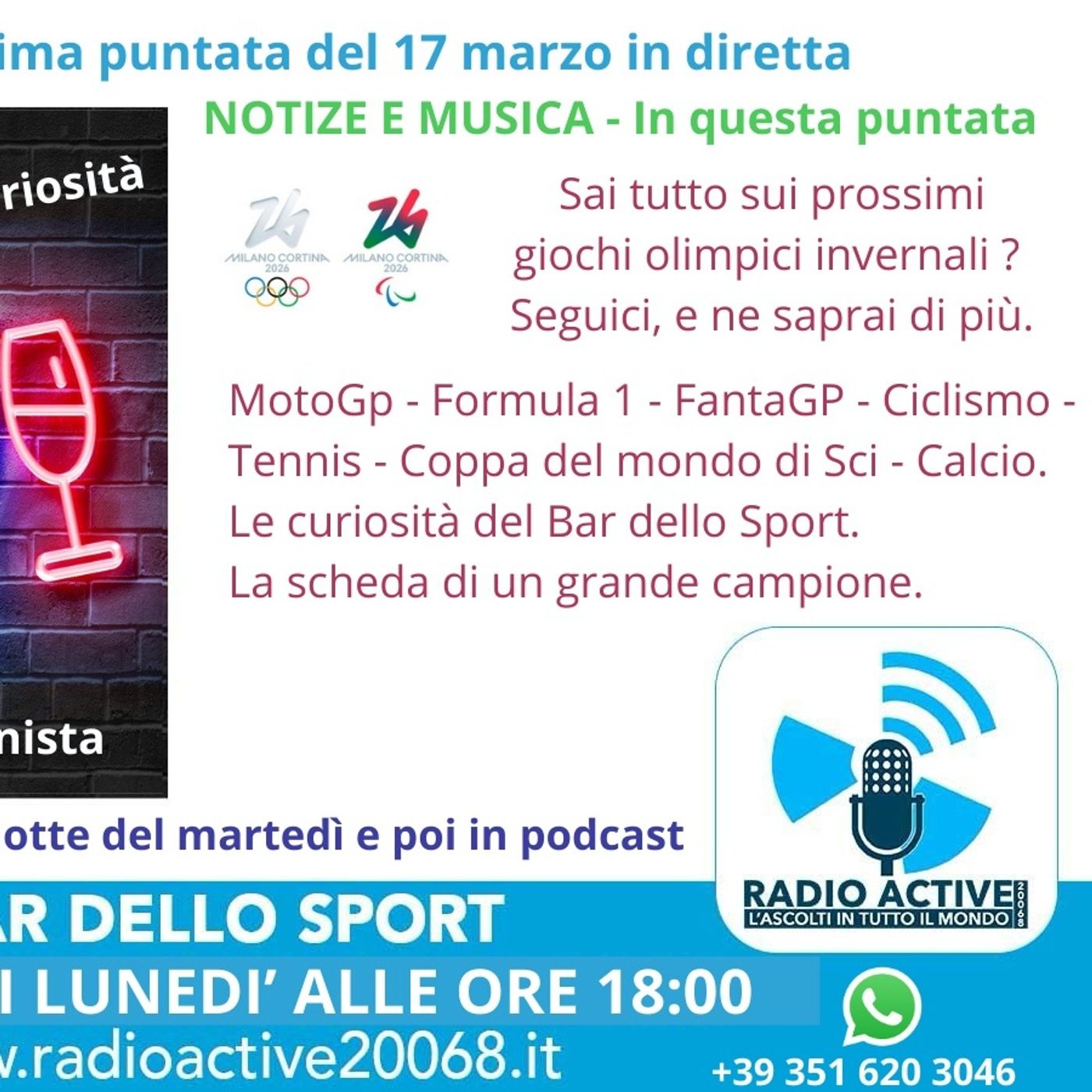 Puntata del 17 marzo - Bar dello Sport - Dj Fabio e Jonathan. episode artwork