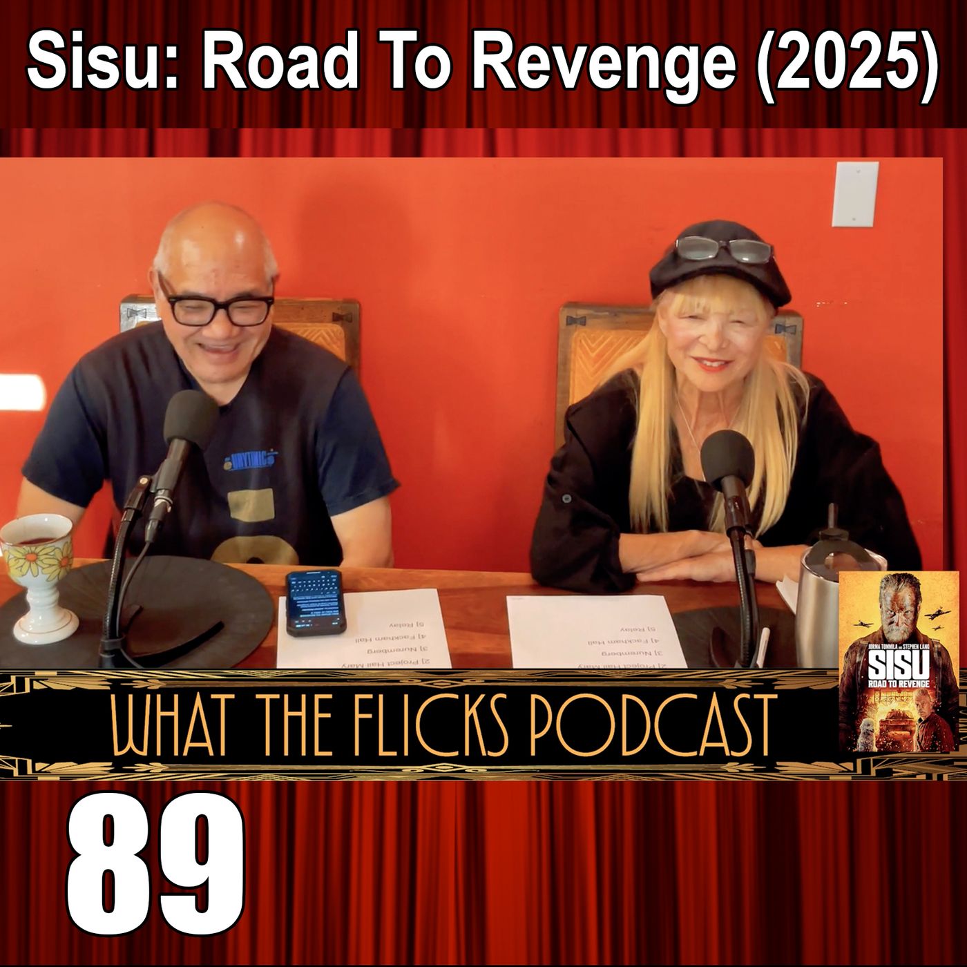 WTF 89 “Sisu: Road to Revenge” (2025) episode artwork