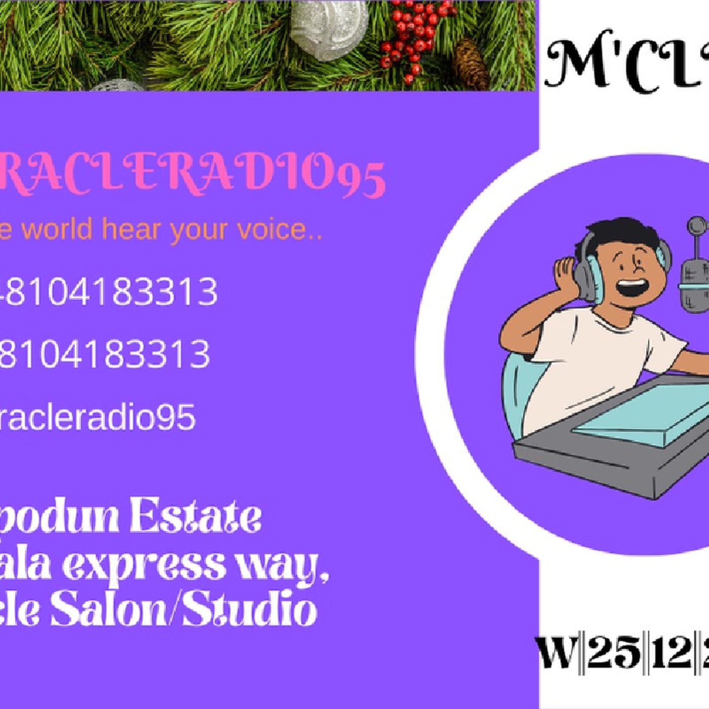 MIRACLERADIO95 _M'CLE_CHRISTMAS SEASON episode artwork
