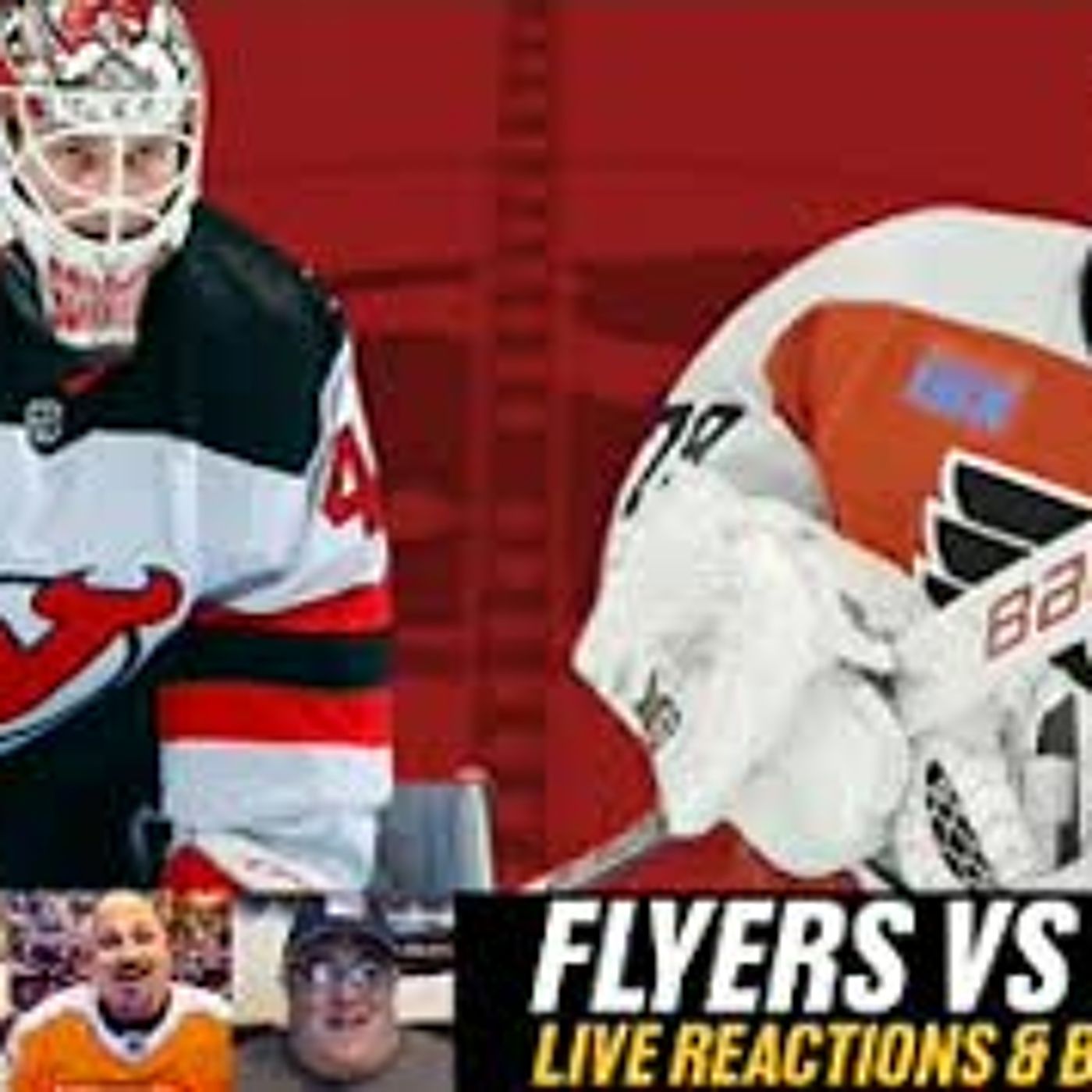 Flyers vs Devils Live Reactions | Philadelphia Flyers vs New Jersey Devils | Hockey Happy Hour episode artwork