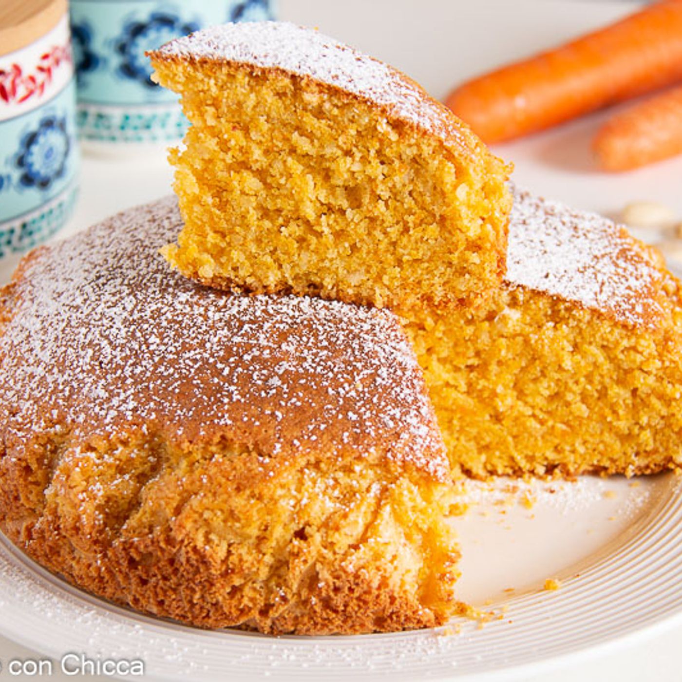 Torta di carote sofficissima