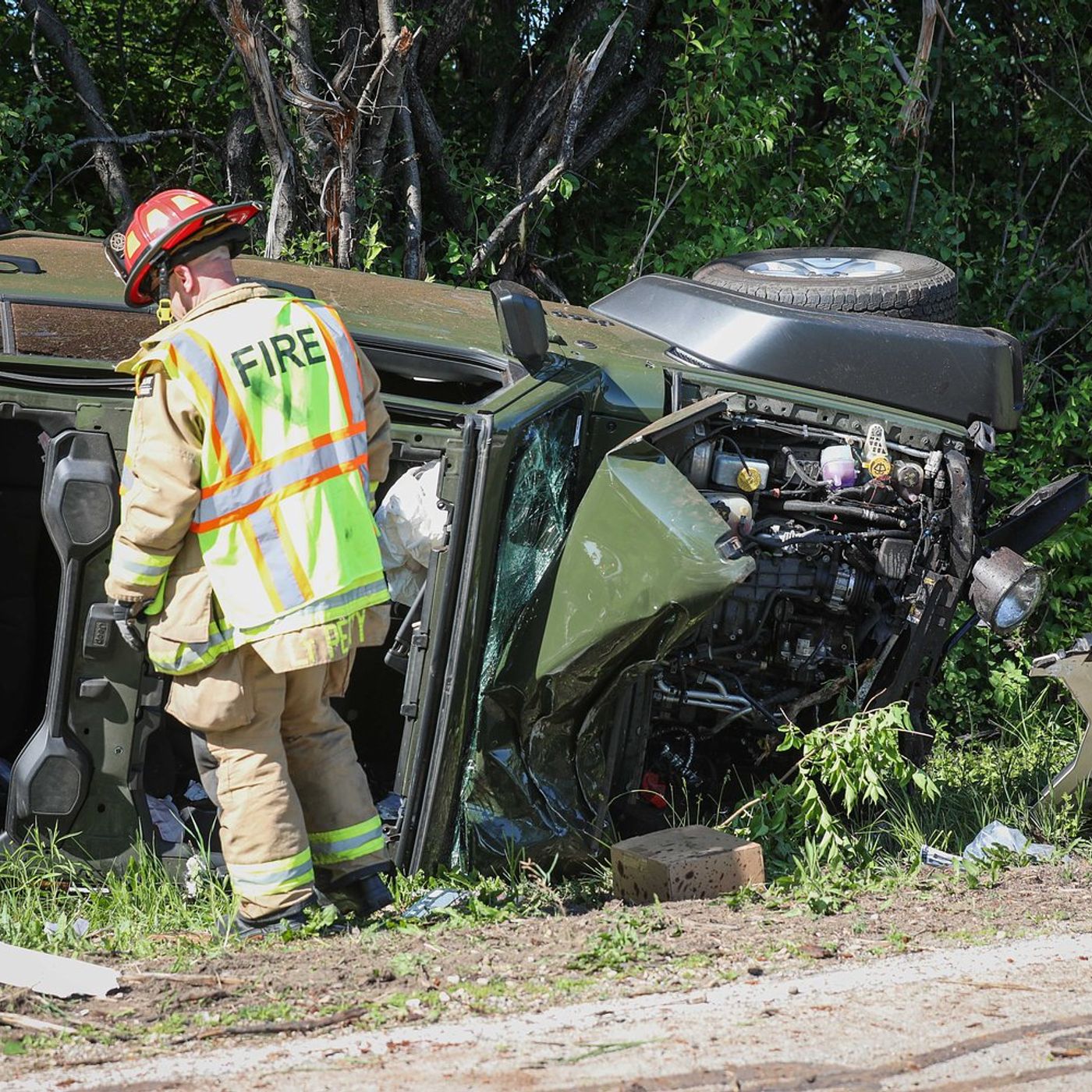 Man ejected from single-car crash near Huntley, critically injured episode artwork