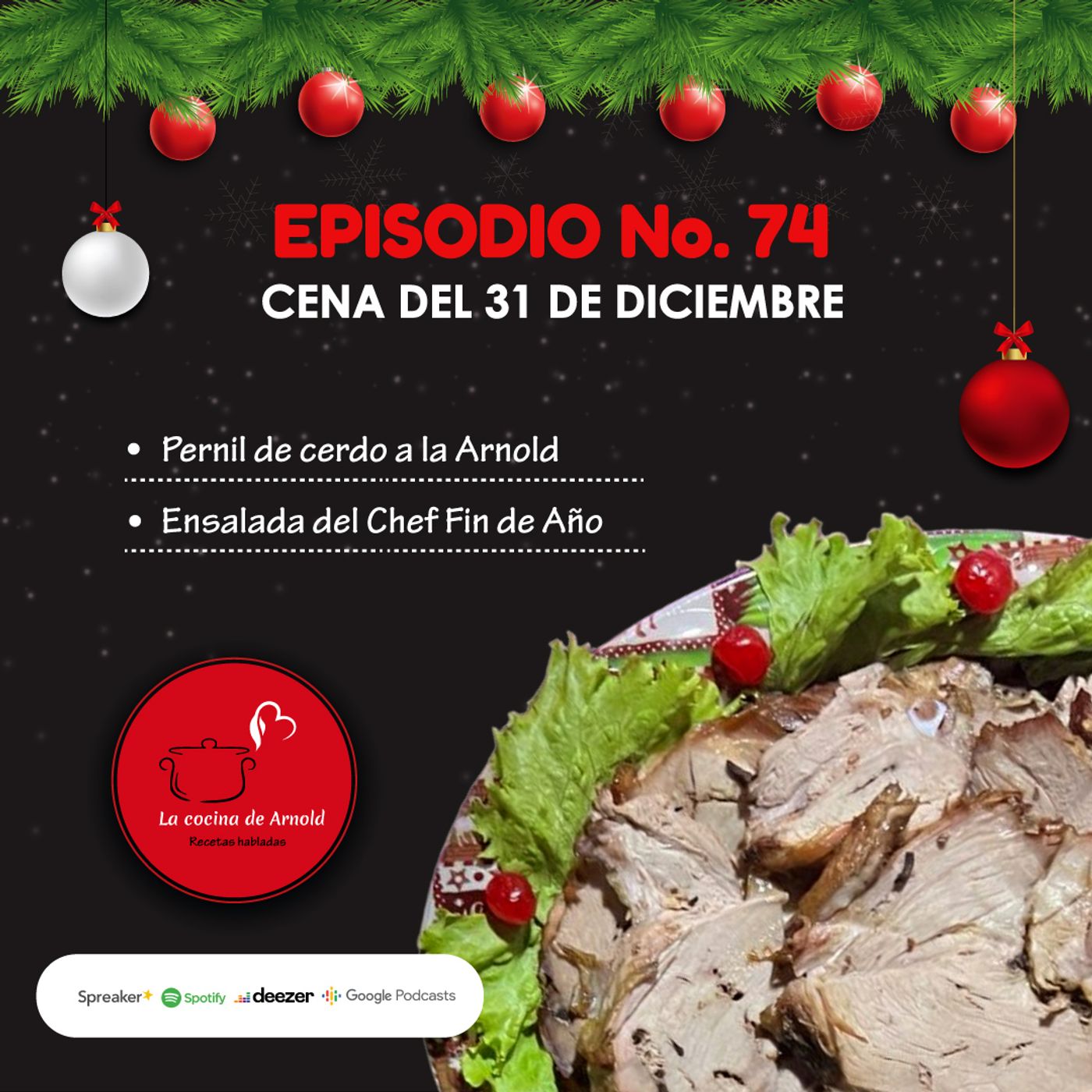 La cocina de Arnold, recetas habladas